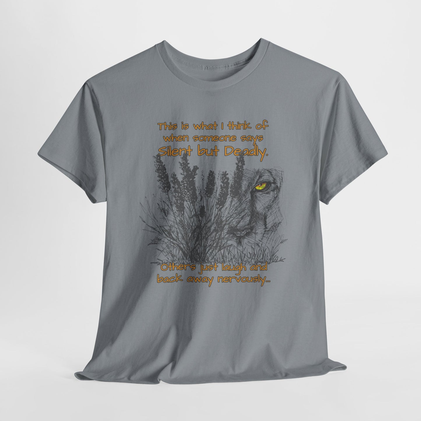Unisex Heavy Cotton Tee - Funny Phrase Tee, Perfect for Casual Wear, Gifting, Halloween, Humor