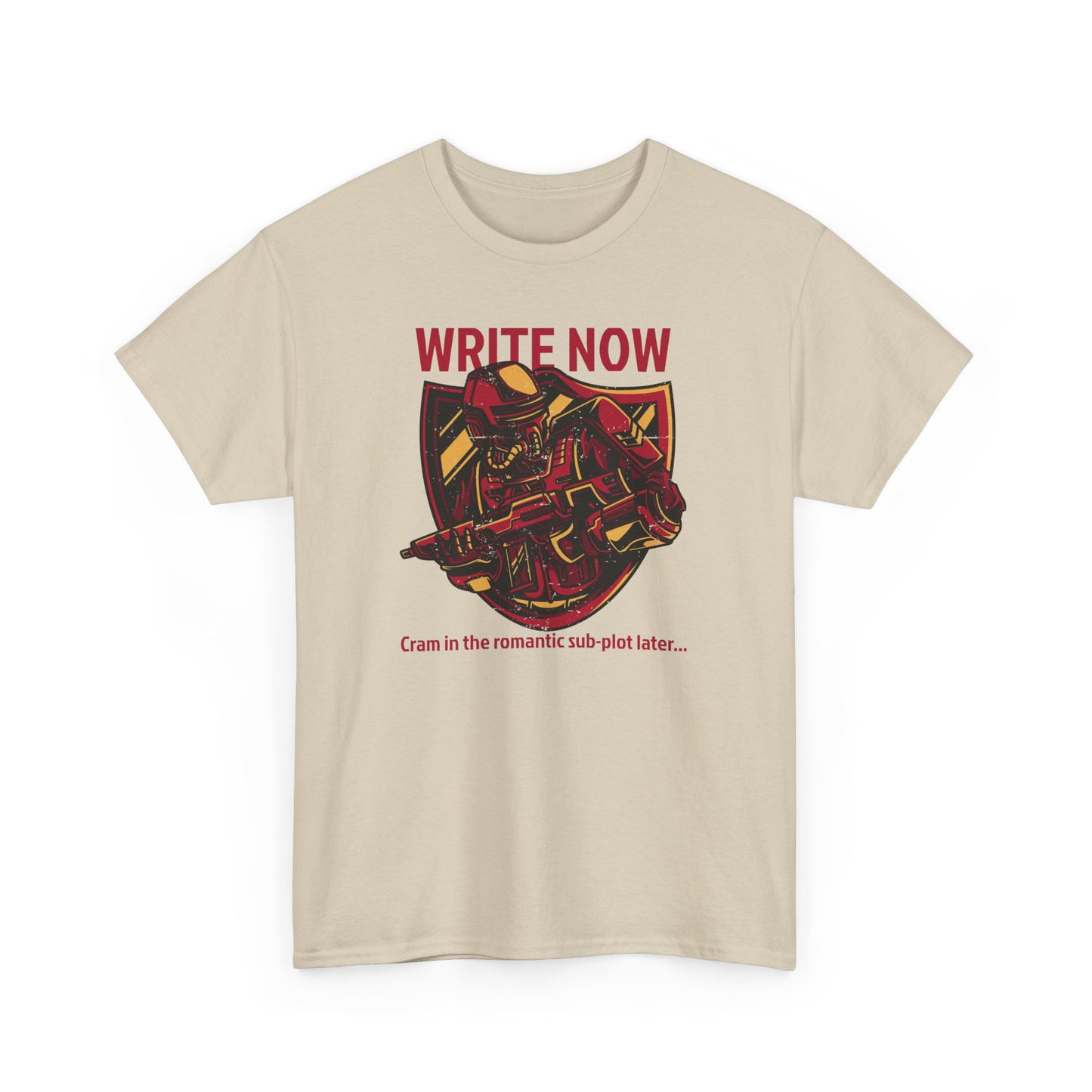 T-Shirt Write Now Cram Romantic Sub-Plot Tee