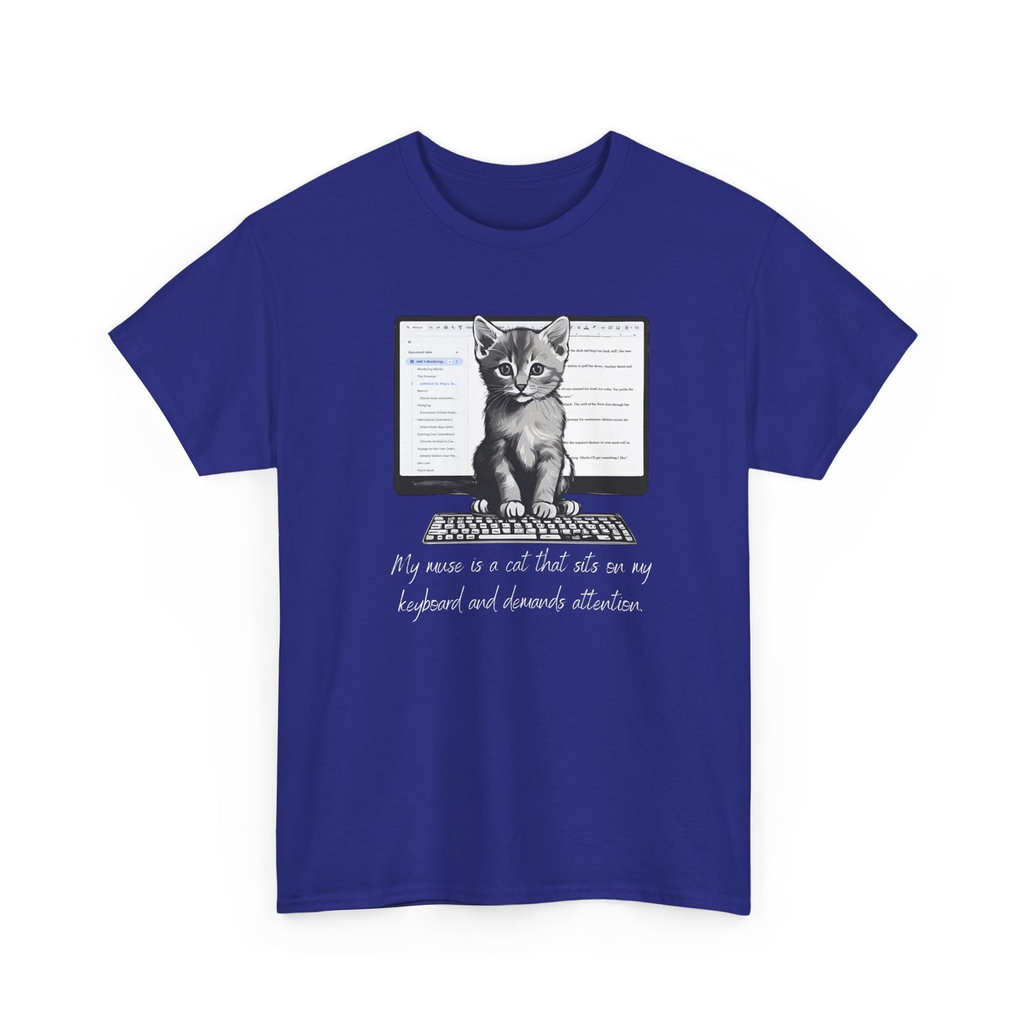 Cat Muse Unisex Tee