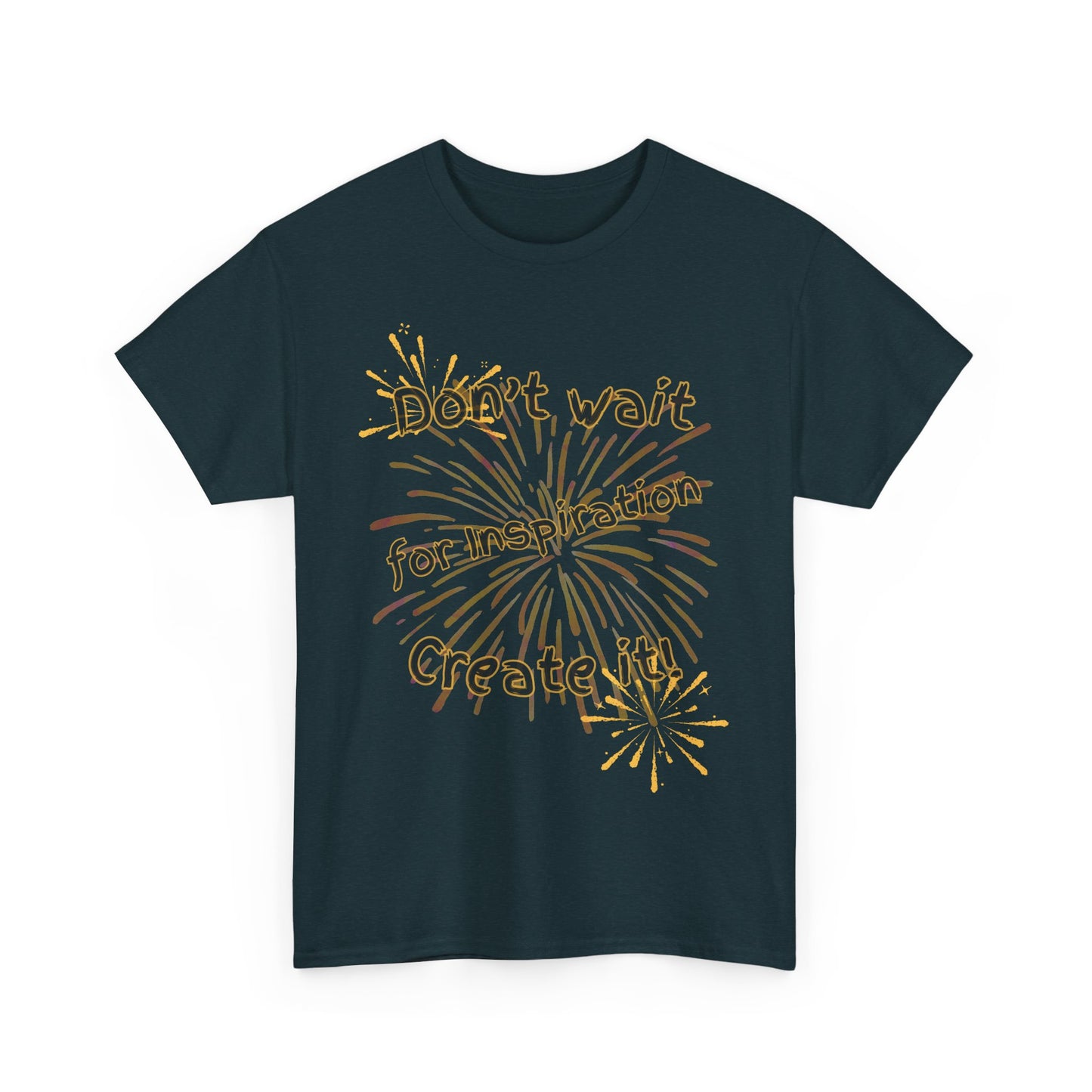 Inspiration Quote Unisex Heavy Cotton Tee