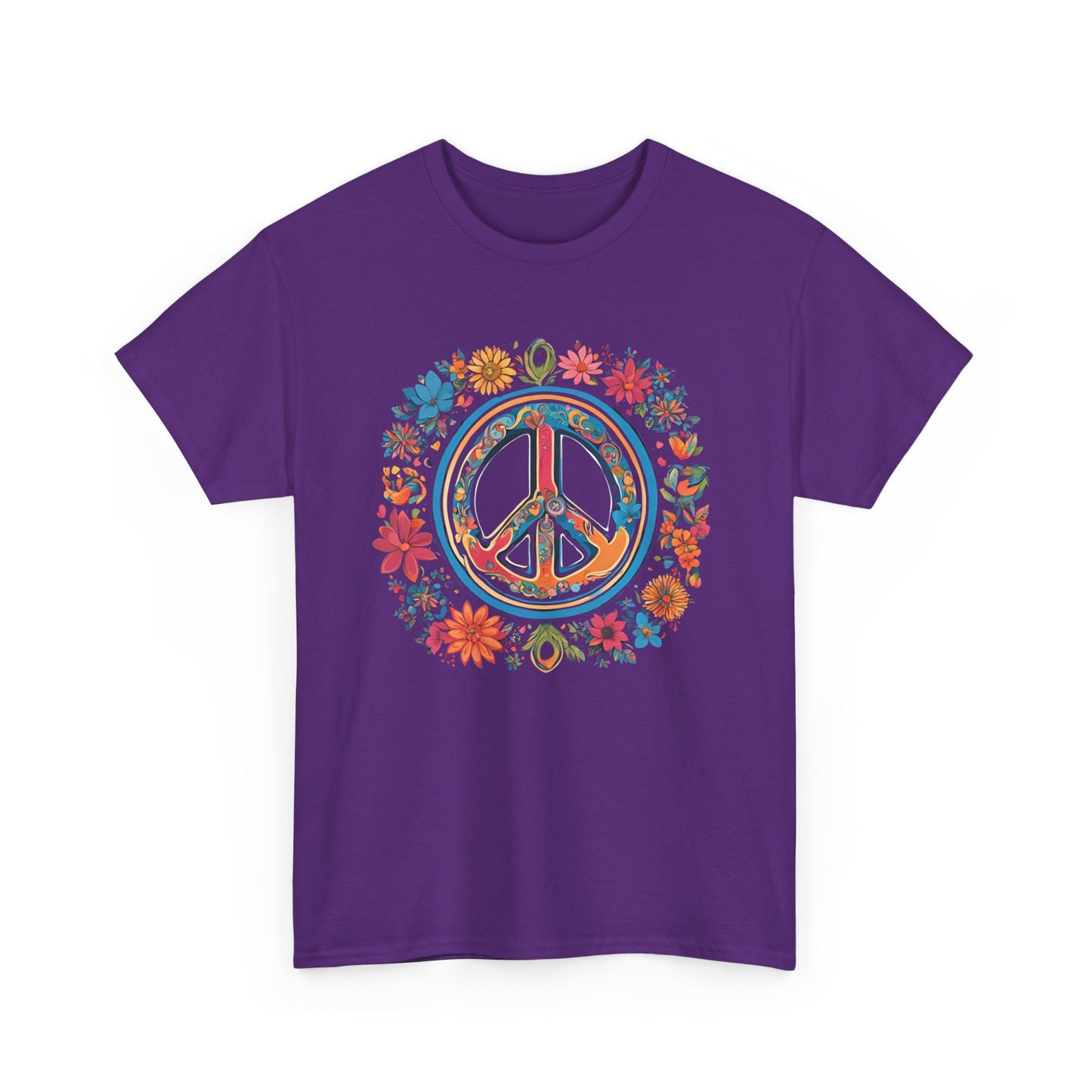 T-Shirt - Peace, Love, and Harmony Graphic Tee