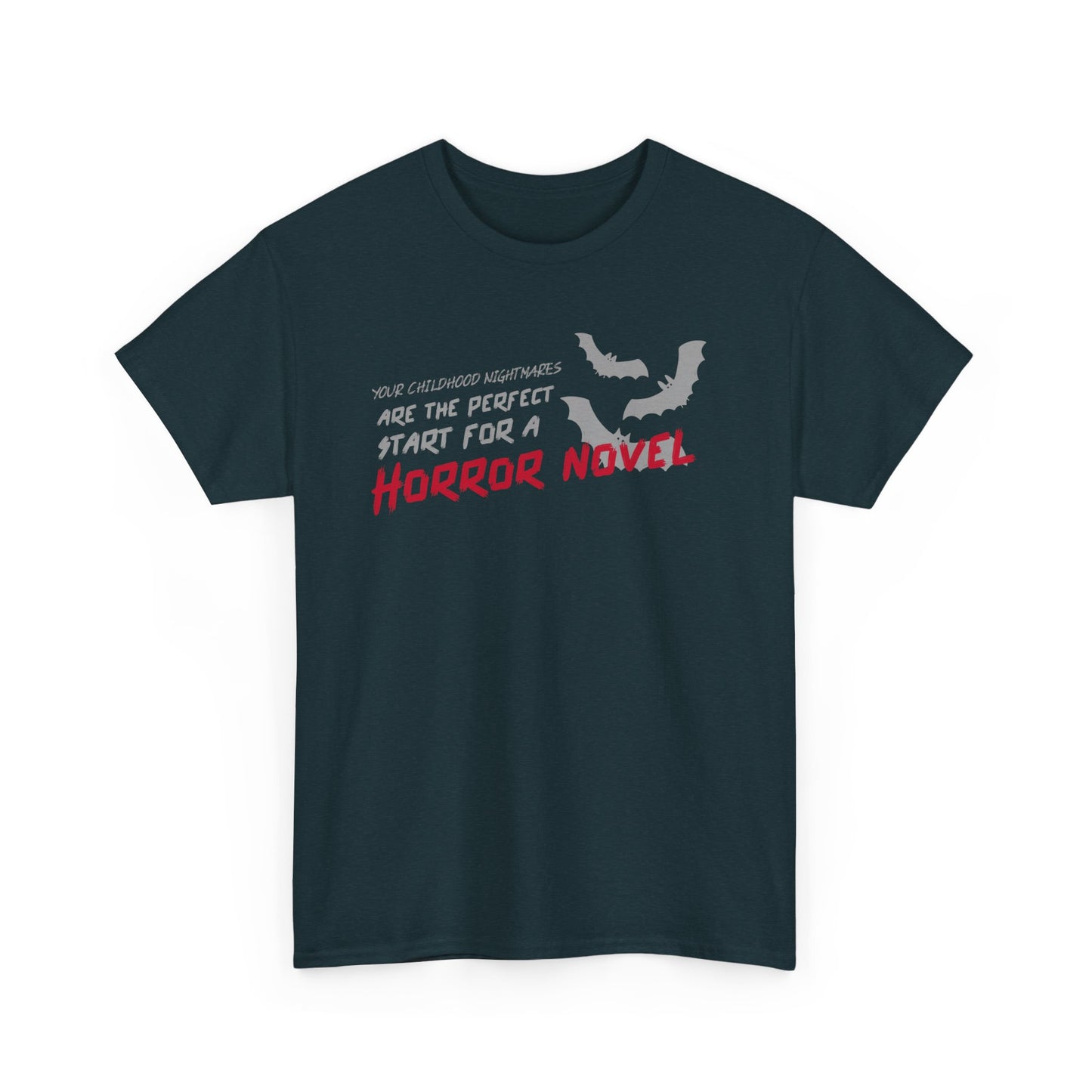 Horror Novel Inspired Unisex Heavy Cotton Tee - Perfect Gift for Writers and Readers