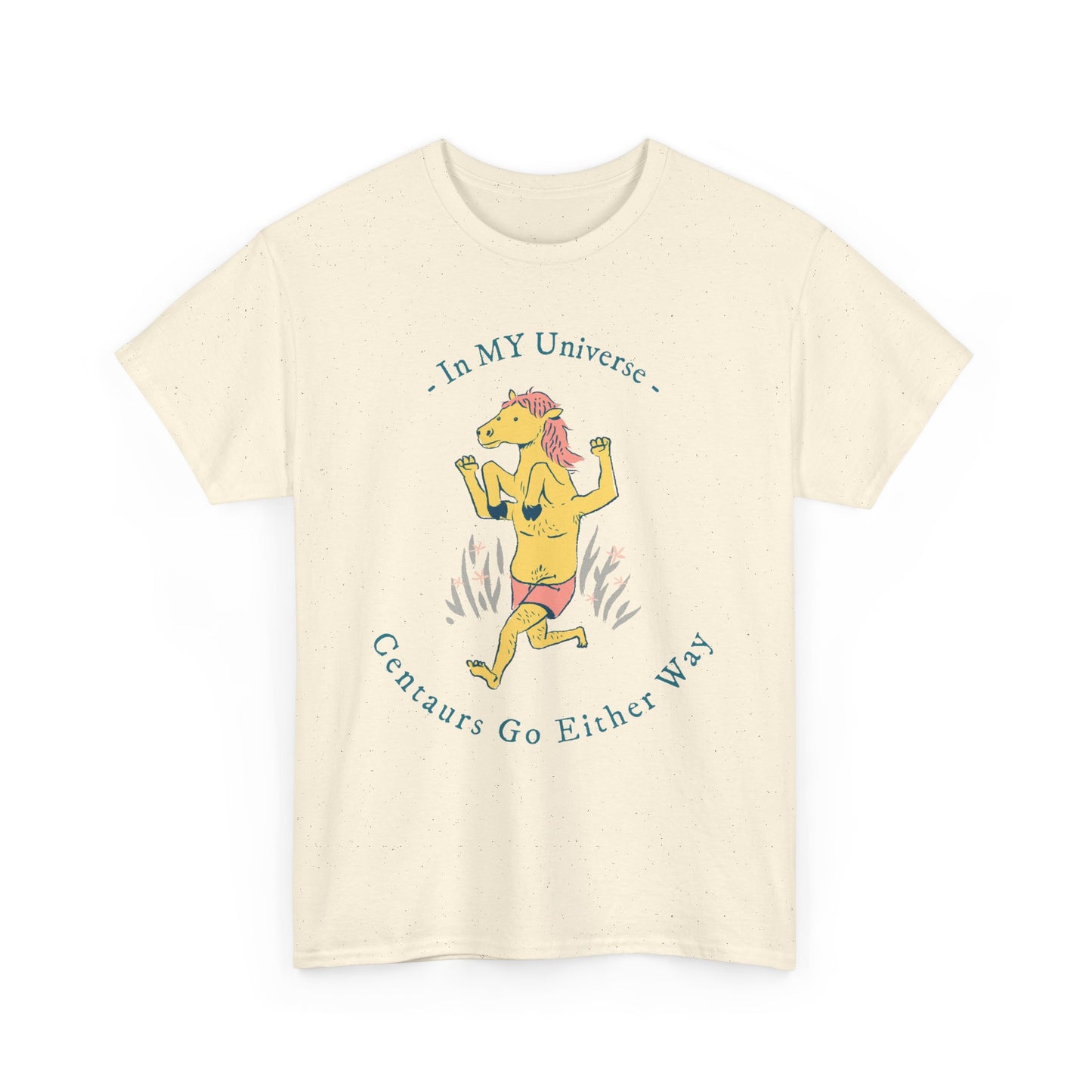 In My Universe Unisex Heavy Cotton Tee - Fun Centaur Design