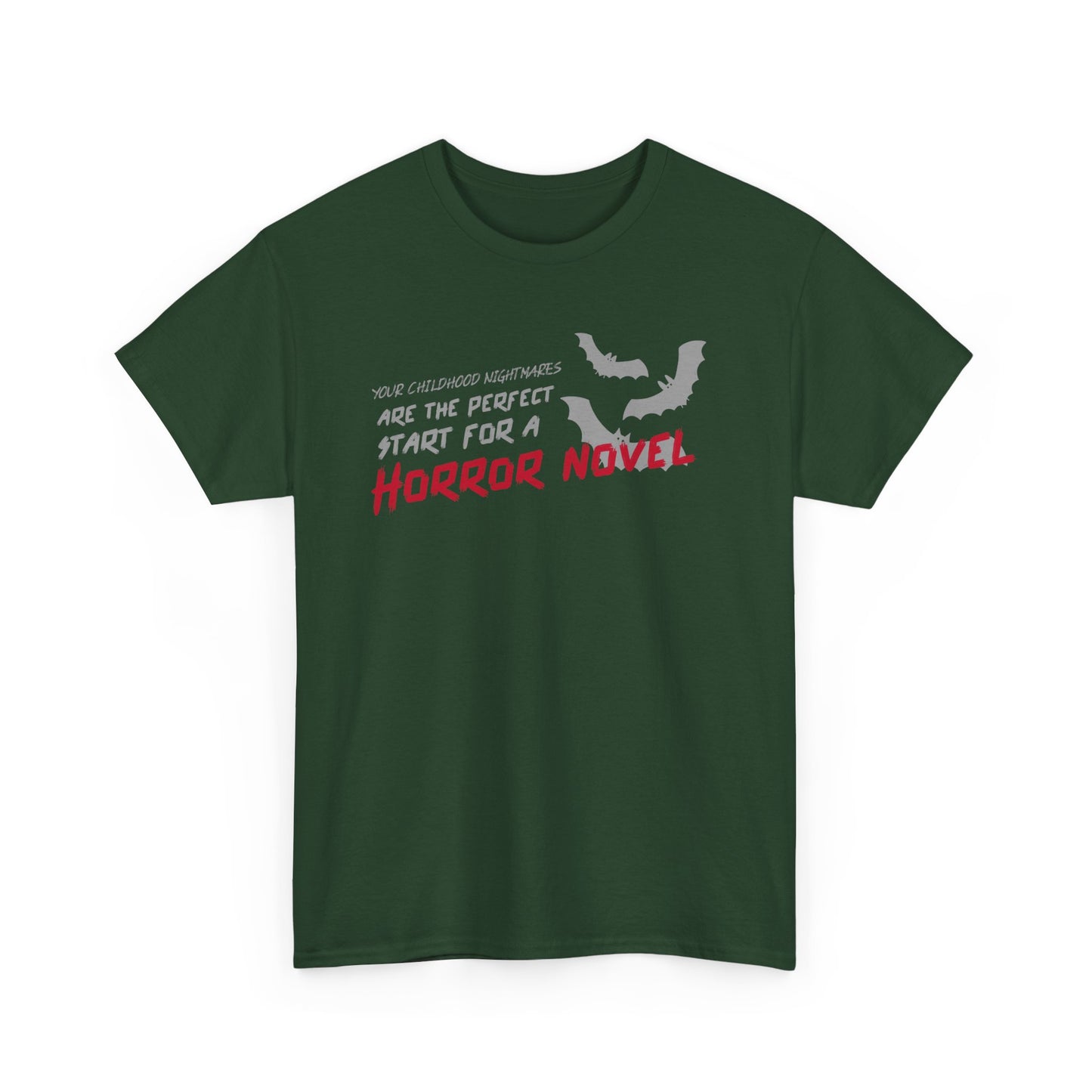 Horror Novel Inspired Unisex Heavy Cotton Tee - Perfect Gift for Writers and Readers