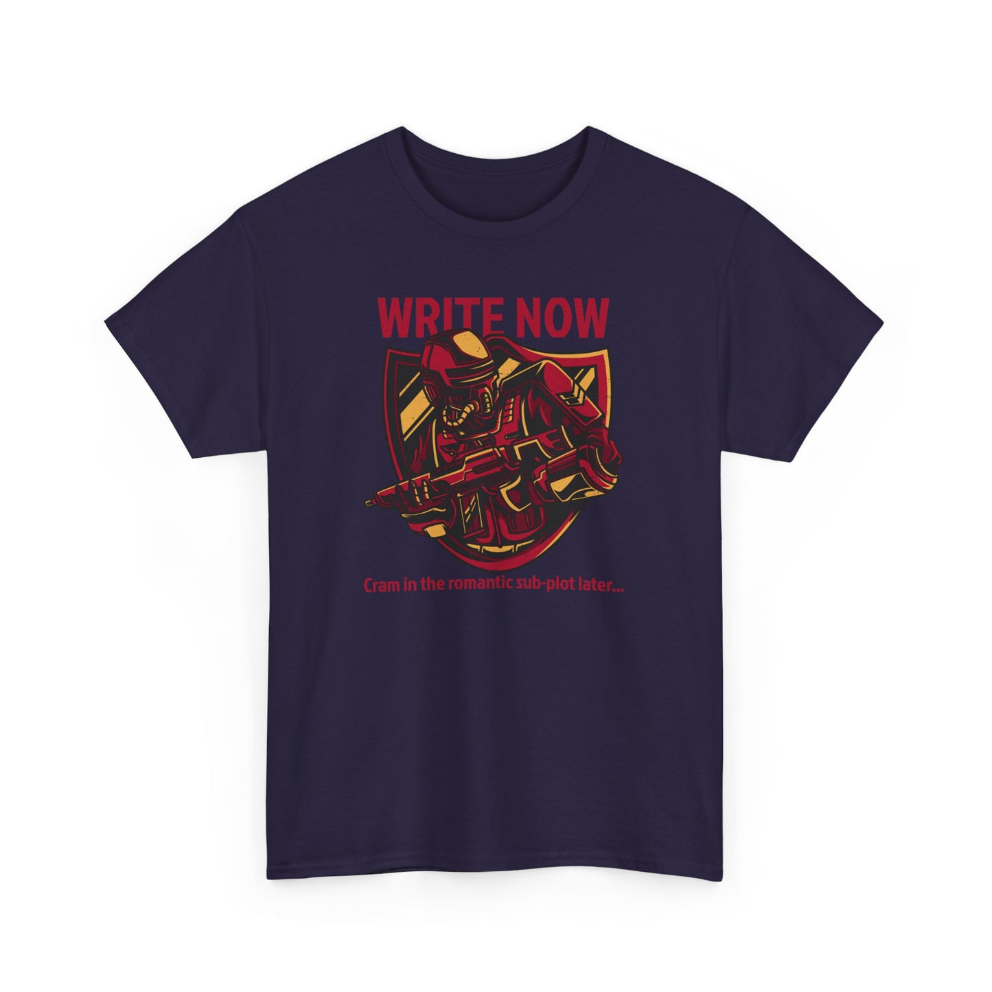 T-Shirt Write Now Cram Romantic Sub-Plot Tee