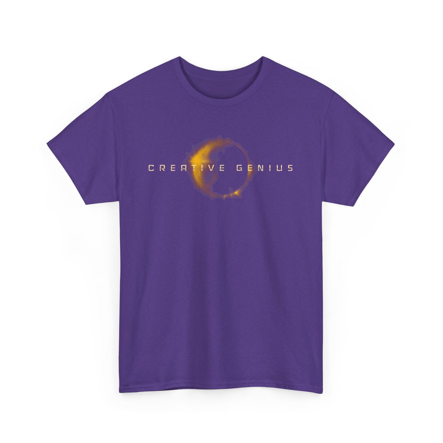 Creative Genius Unisex Heavy Cotton Tee - Inspirational Graphic T-Shirt for Creatives