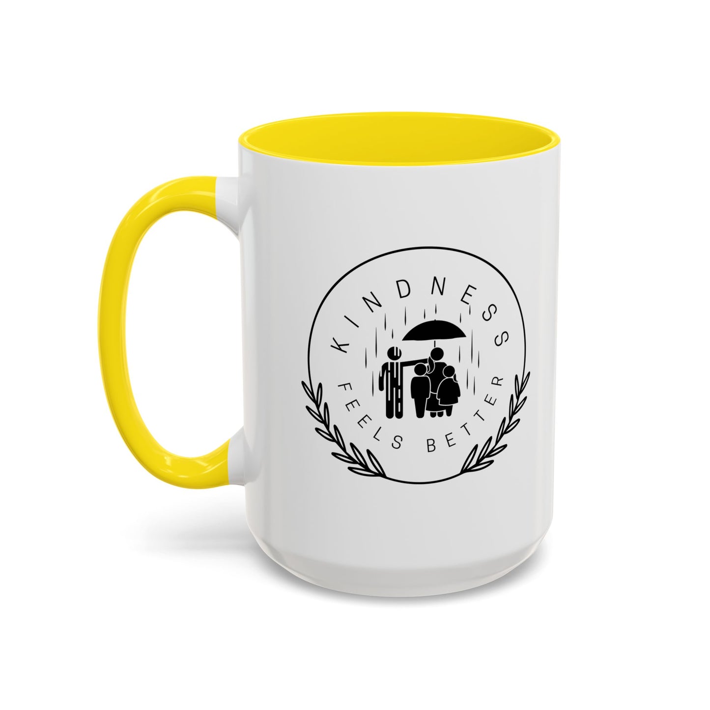 Mug - Kindness Feels Better Accent Coffee Mug (11, 15oz)