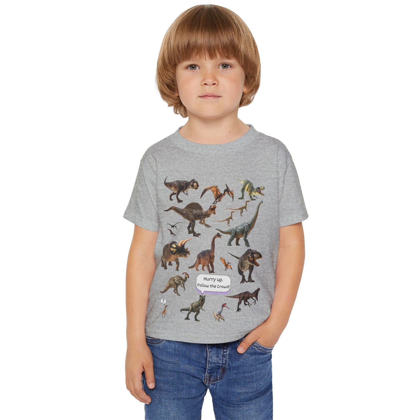 Toddler T-shirt - Early advice Dinosaur theme