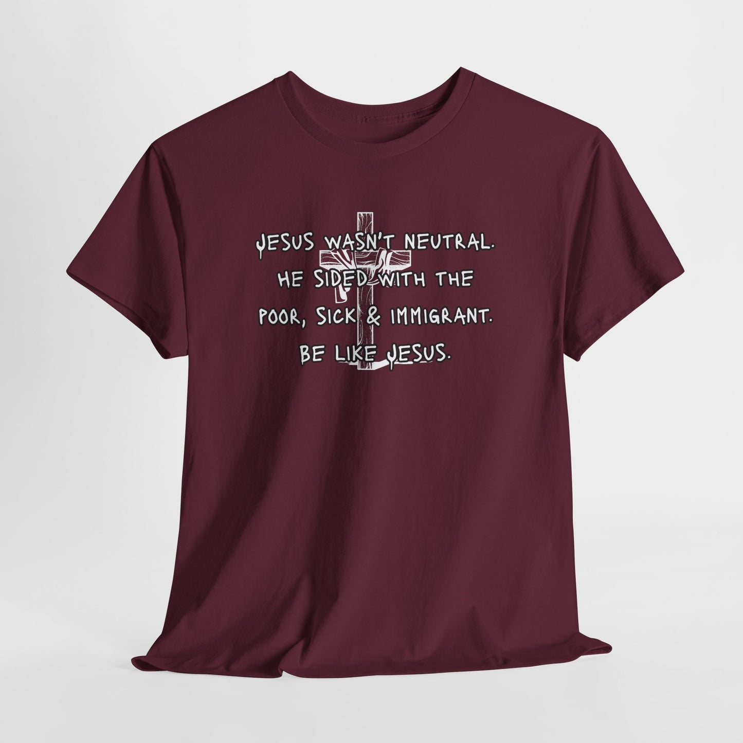 Be Like Jesus Unisex Heavy Cotton Tee - Inspirational Faith T-Shirt