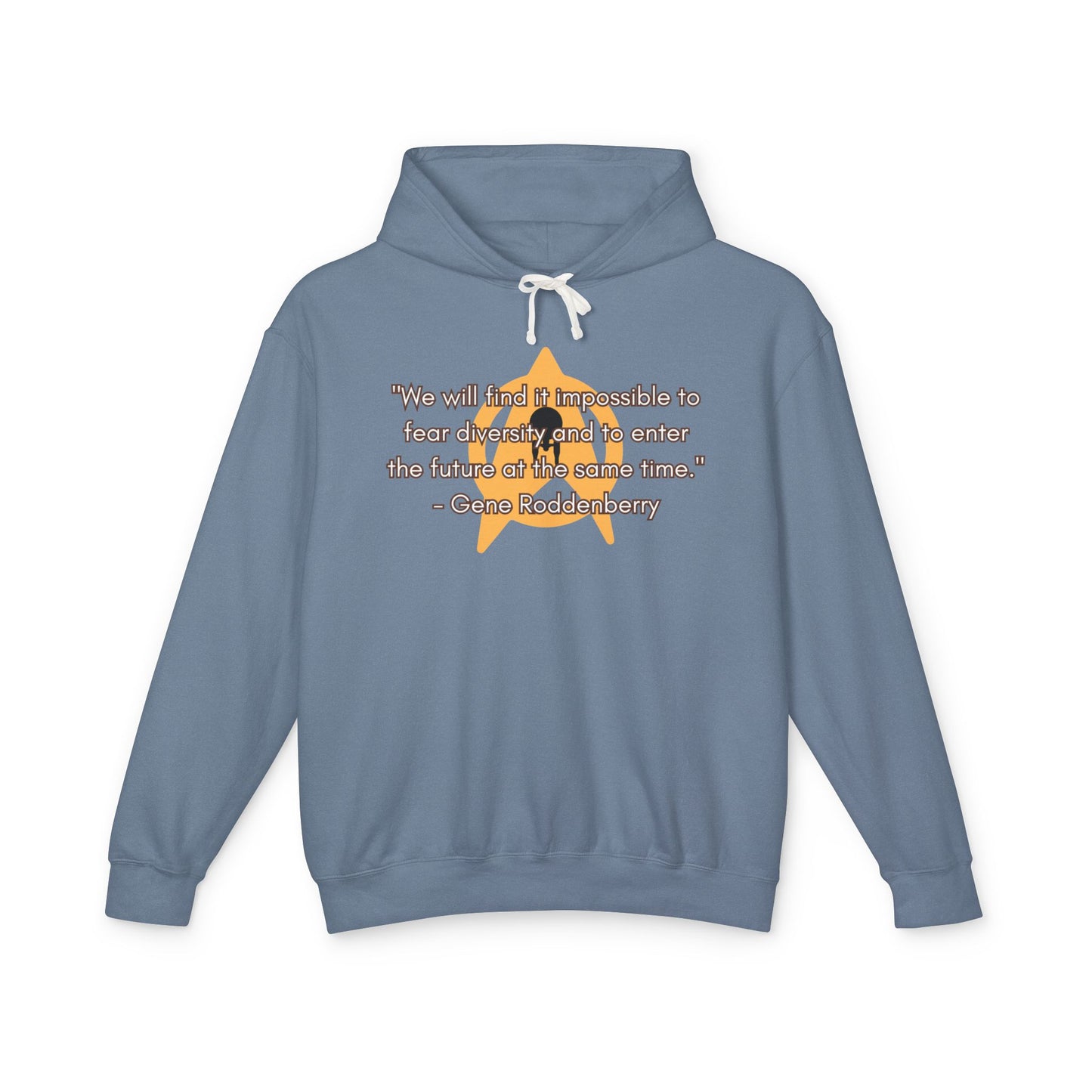 Inspirational Quote Hoodie, Unisex Lightweight Sweatshirt, Motivational Apparel, Gift for Him/Her, Cozy Everyday Wear
