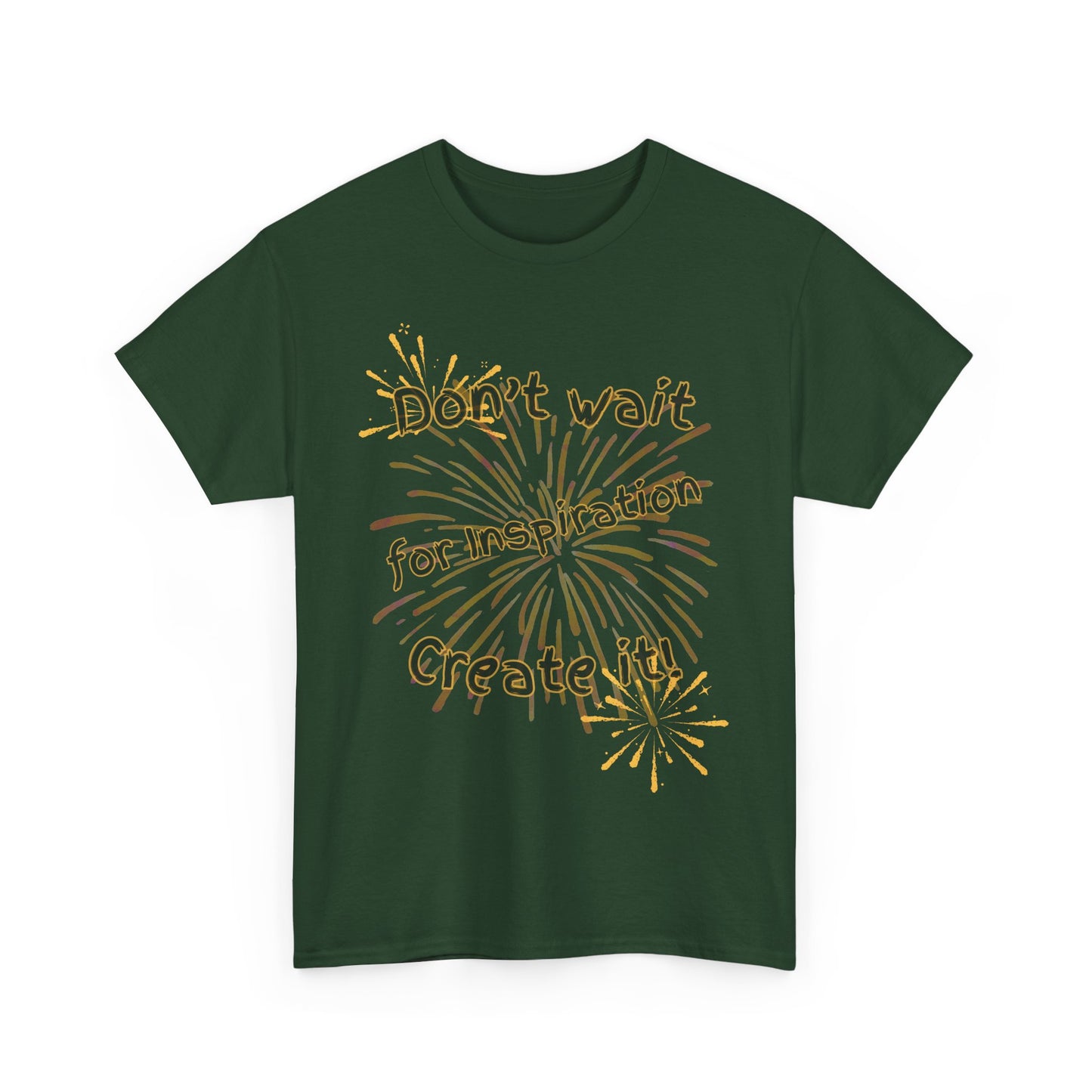 Inspiration Quote Unisex Heavy Cotton Tee