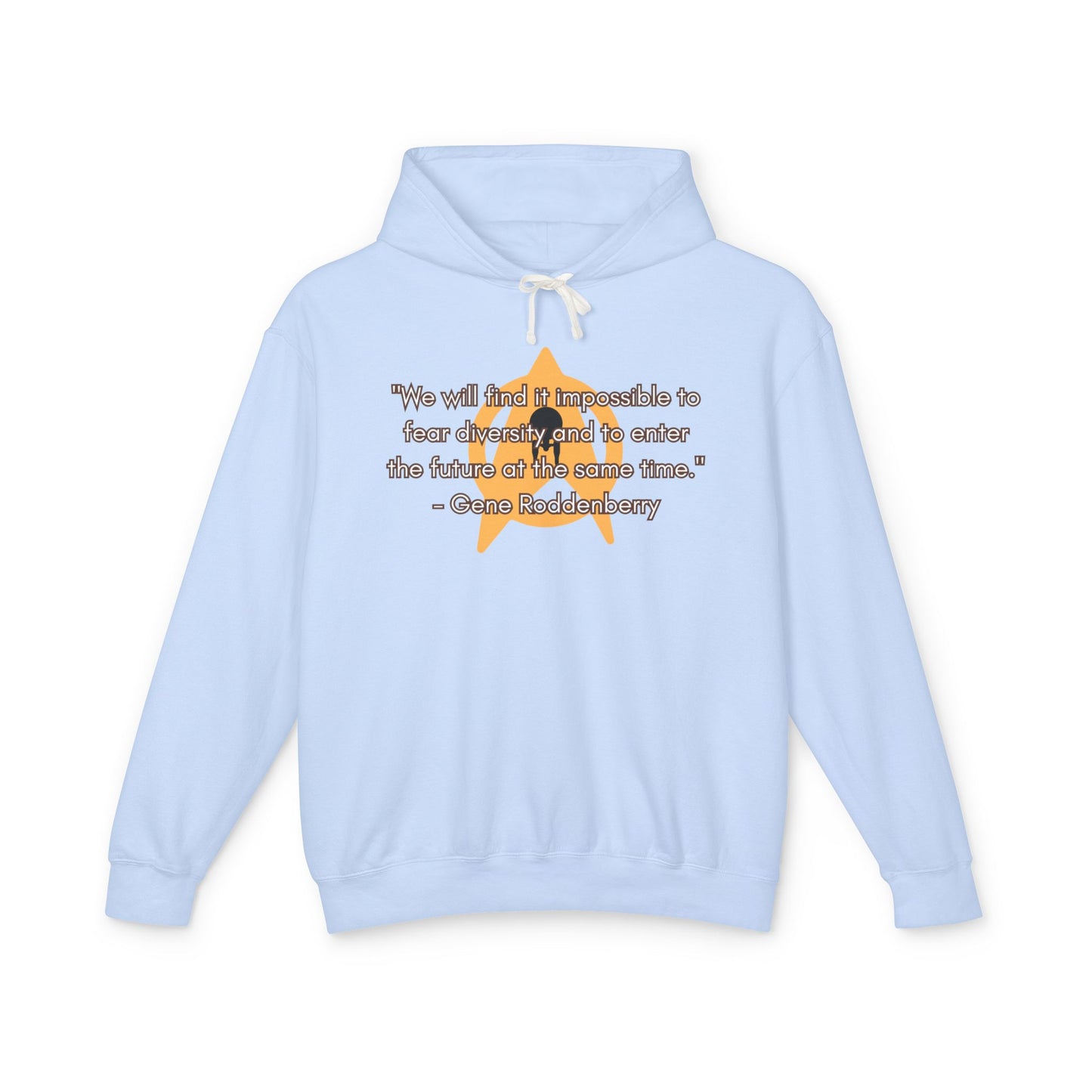 Inspirational Quote Hoodie, Unisex Lightweight Sweatshirt, Motivational Apparel, Gift for Him/Her, Cozy Everyday Wear