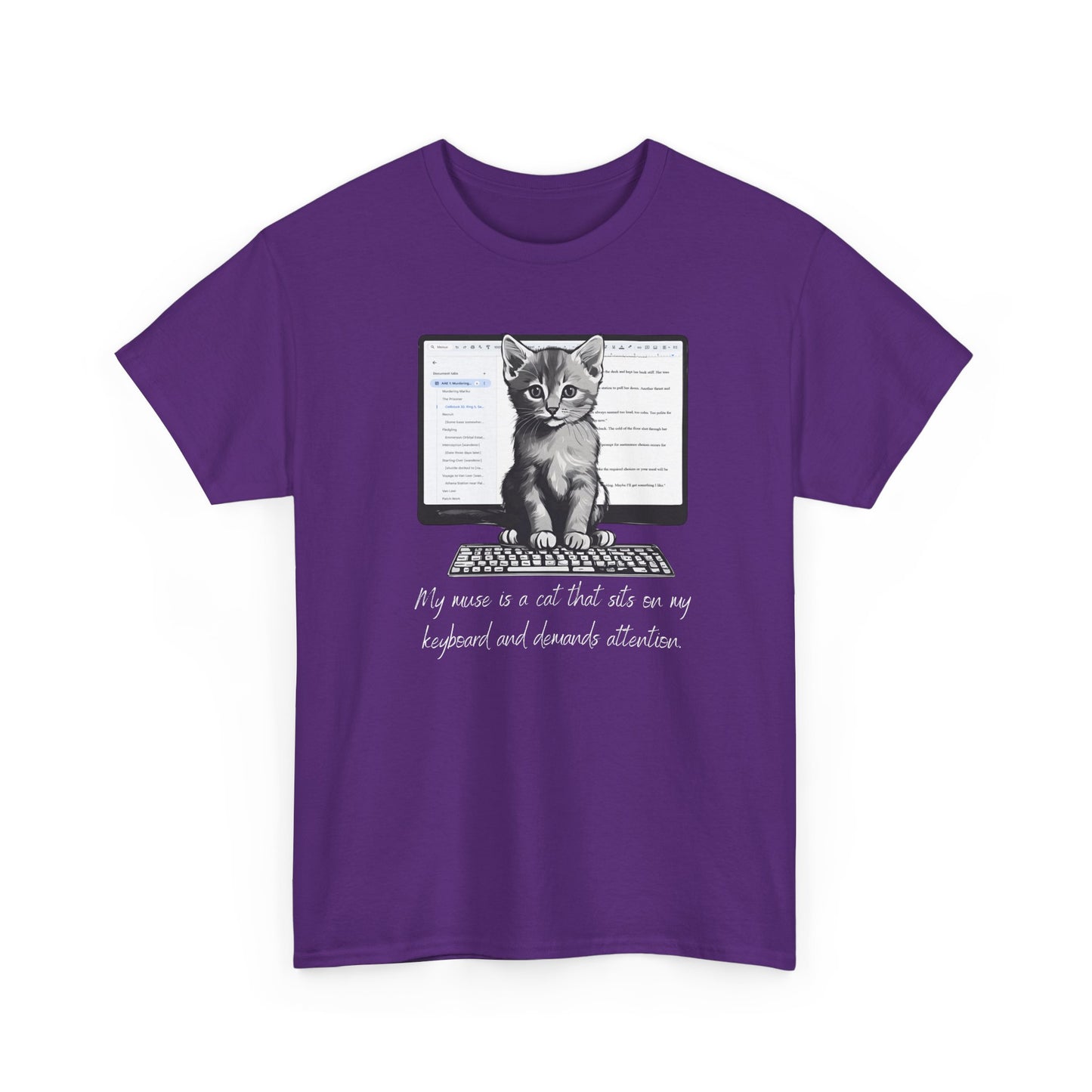 Cat Muse Unisex Tee
