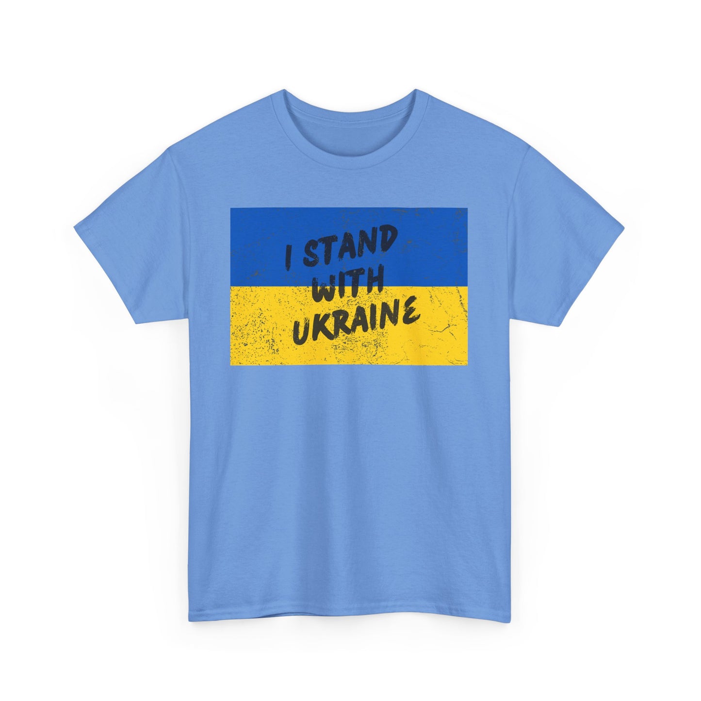 I Stand with Ukraine Unisex Heavy Cotton Tee