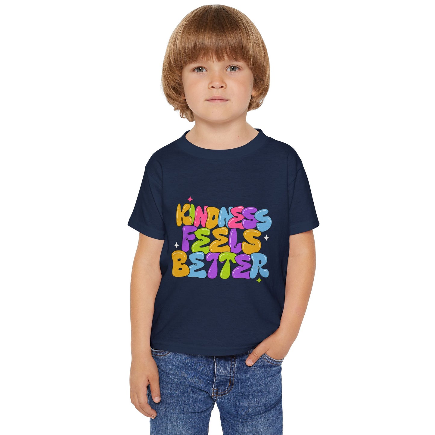 Toddler T-shirt Kindness Feels Better