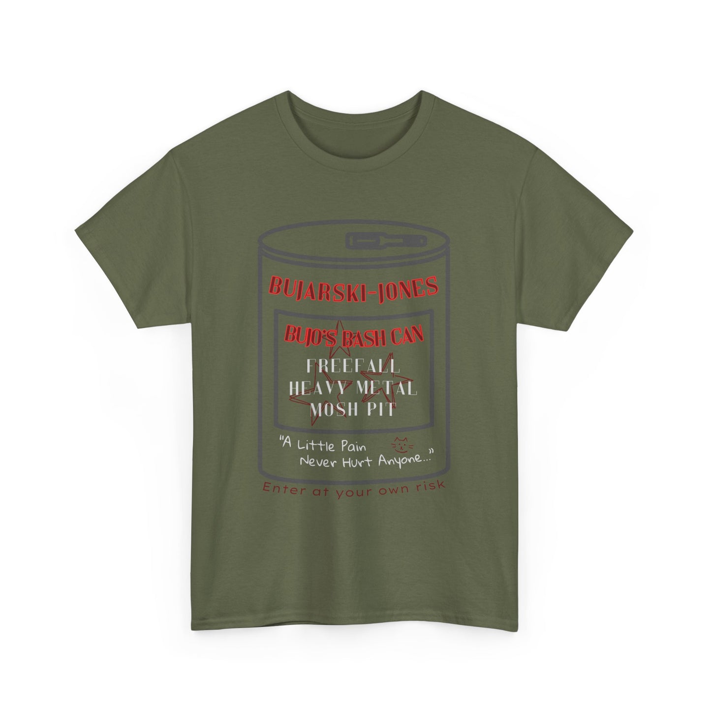 Bujo's Bash Can Unisex Tee - Rise of the Automated Empire Collection