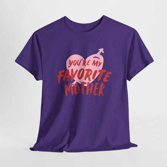 Mother's Day Favorite Unisex Heavy Cotton Tee