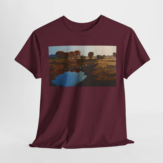 Scenic Landscape Unisex Heavy Cotton Tee – Nature Inspired Artwear
