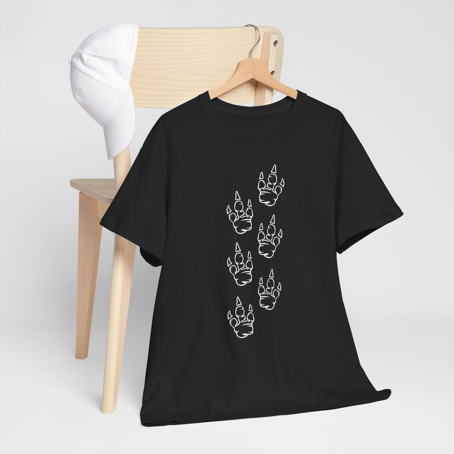 Custom Dinosaur Print Unisex Heavy Cotton Tee