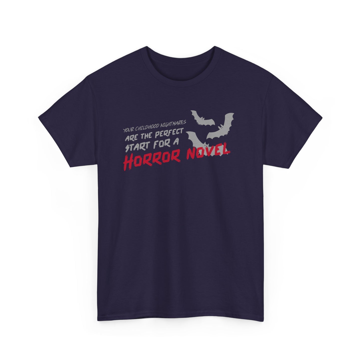Horror Novel Inspired Unisex Heavy Cotton Tee - Perfect Gift for Writers and Readers
