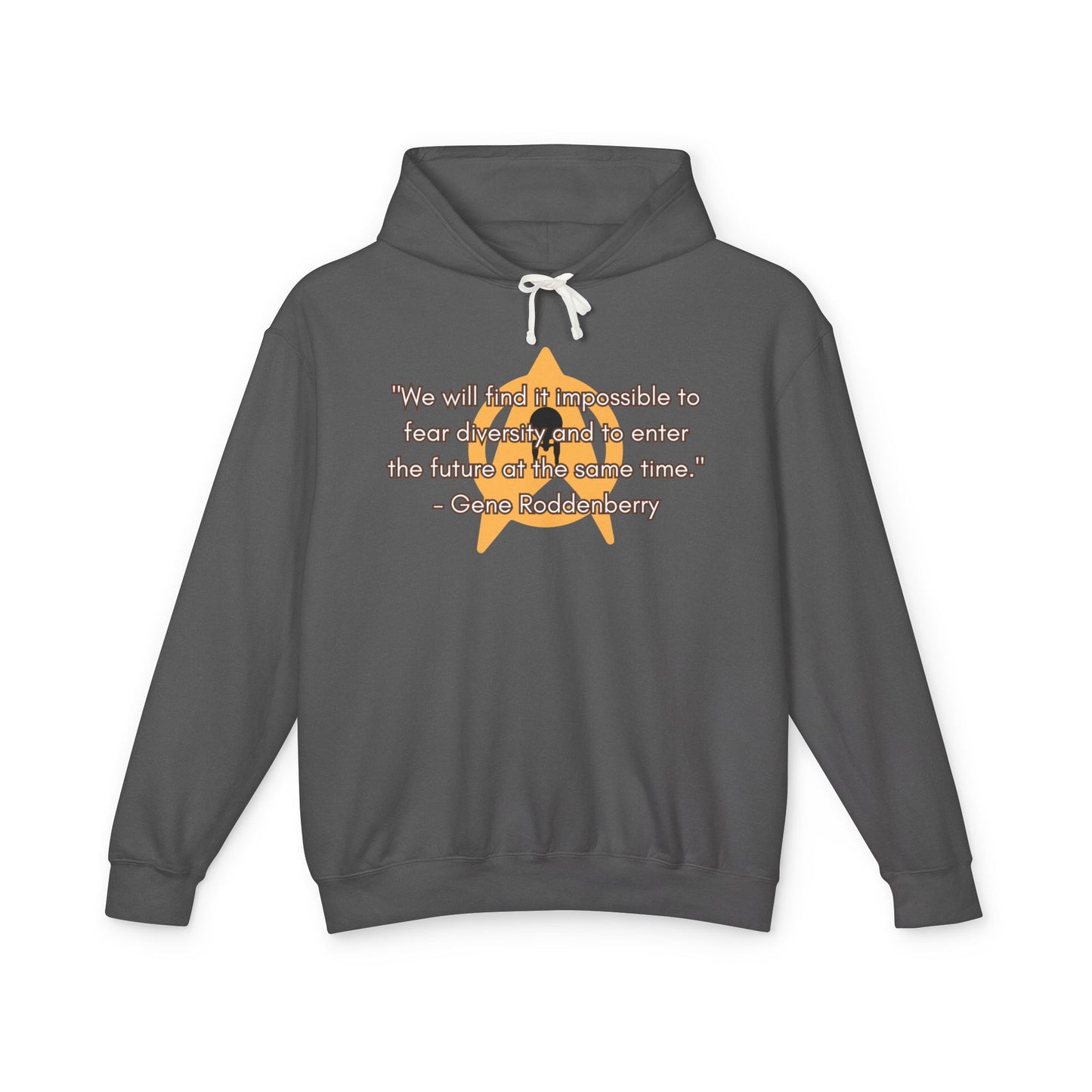 Inspirational Quote Hoodie, Unisex Lightweight Sweatshirt, Motivational Apparel, Gift for Him/Her, Cozy Everyday Wear
