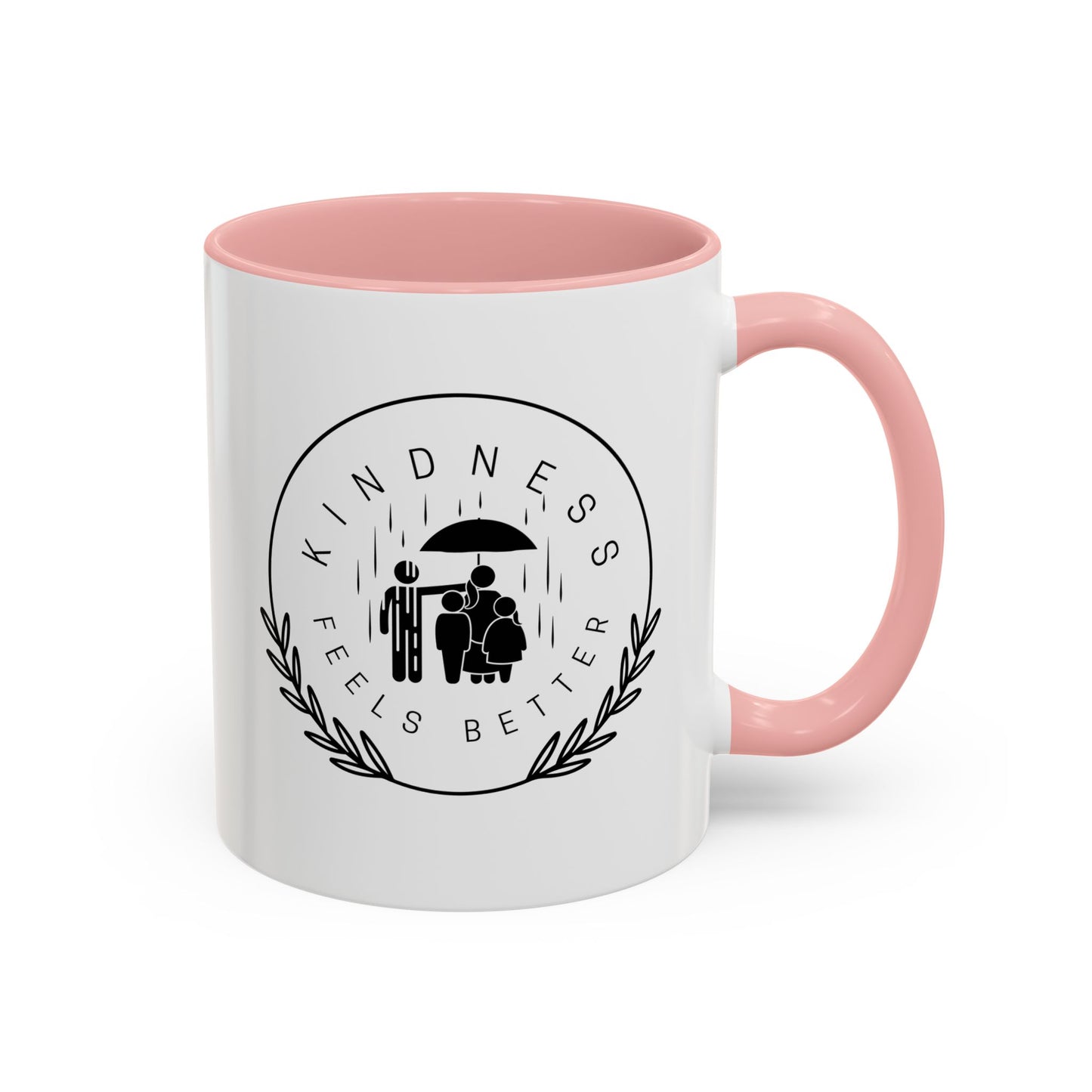 Mug - Kindness Feels Better Accent Coffee Mug (11, 15oz)