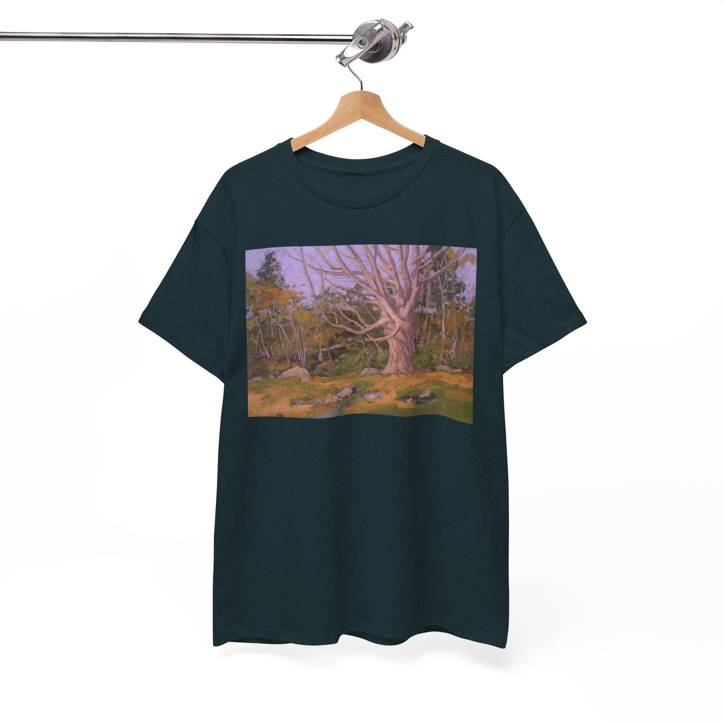 Artistic Landscape Unisex Heavy Cotton Tee - Nature Inspired