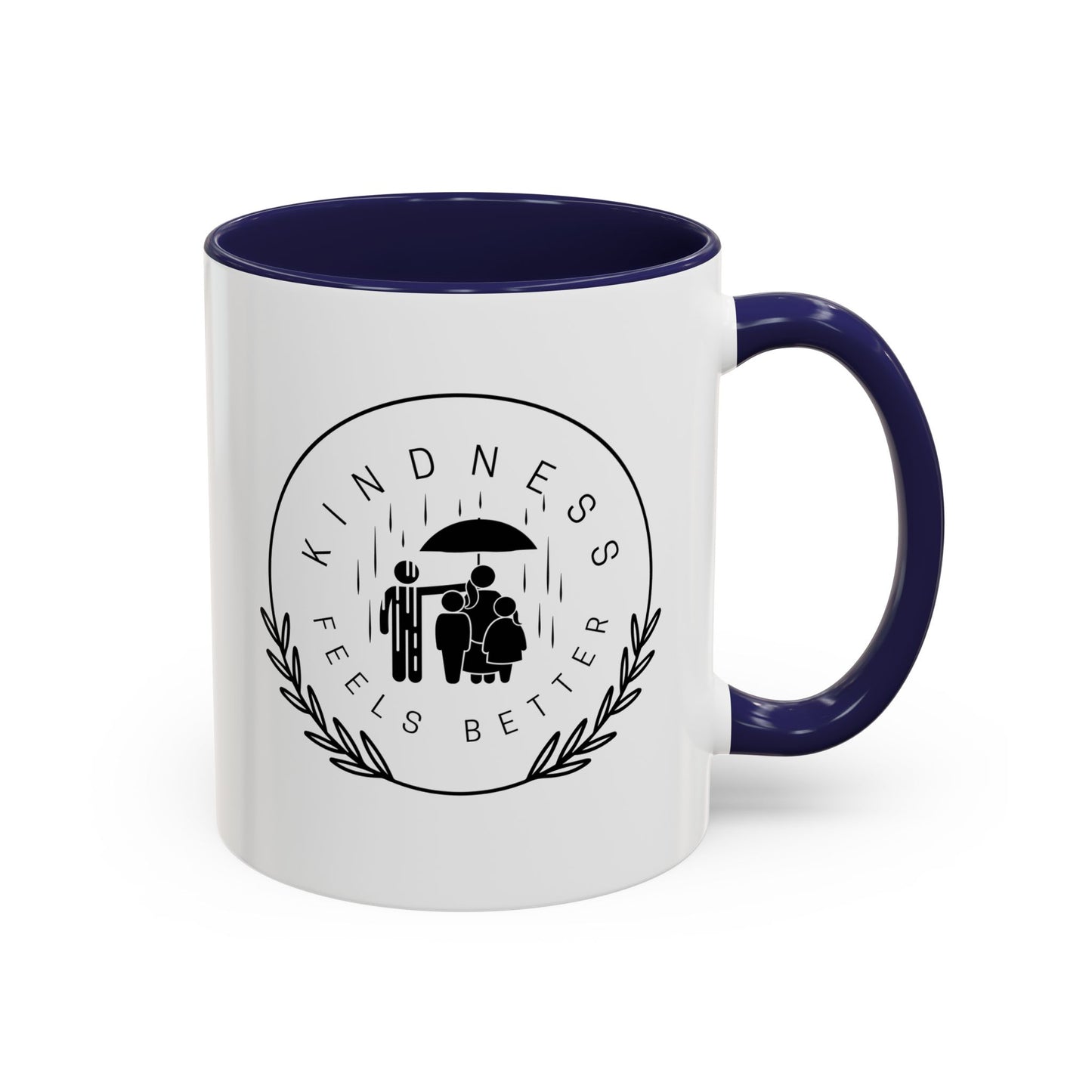 Mug - Kindness Feels Better Accent Coffee Mug (11, 15oz)