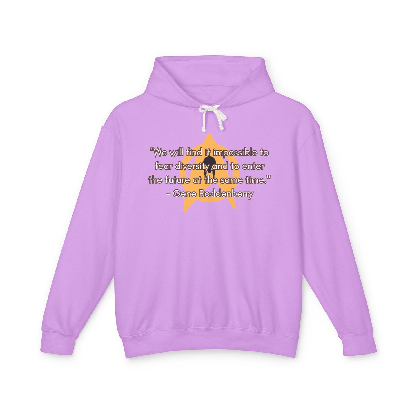 Inspirational Quote Hoodie, Unisex Lightweight Sweatshirt, Motivational Apparel, Gift for Him/Her, Cozy Everyday Wear