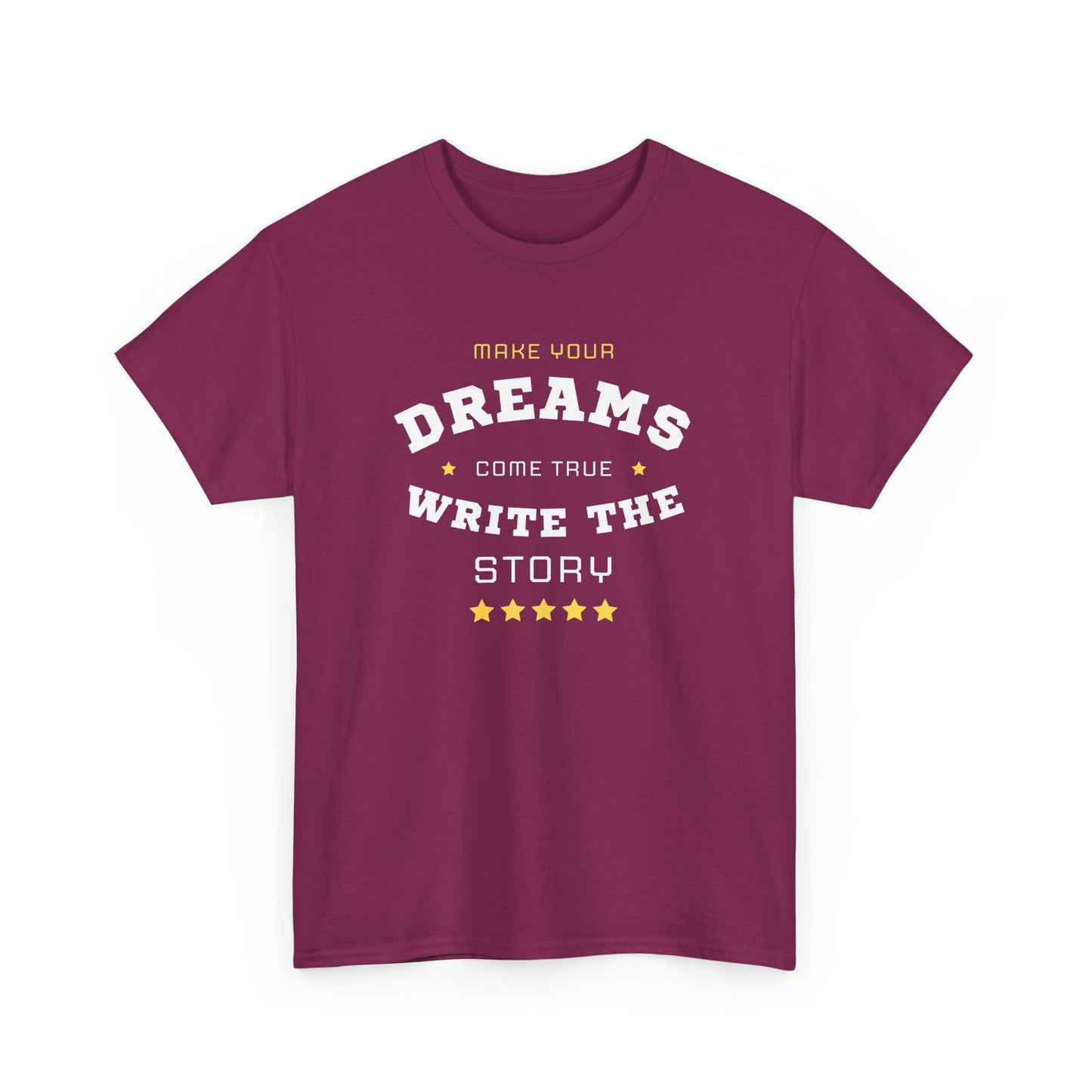 Inspirational Dreams Unisex Heavy Cotton Tee - Write the Story