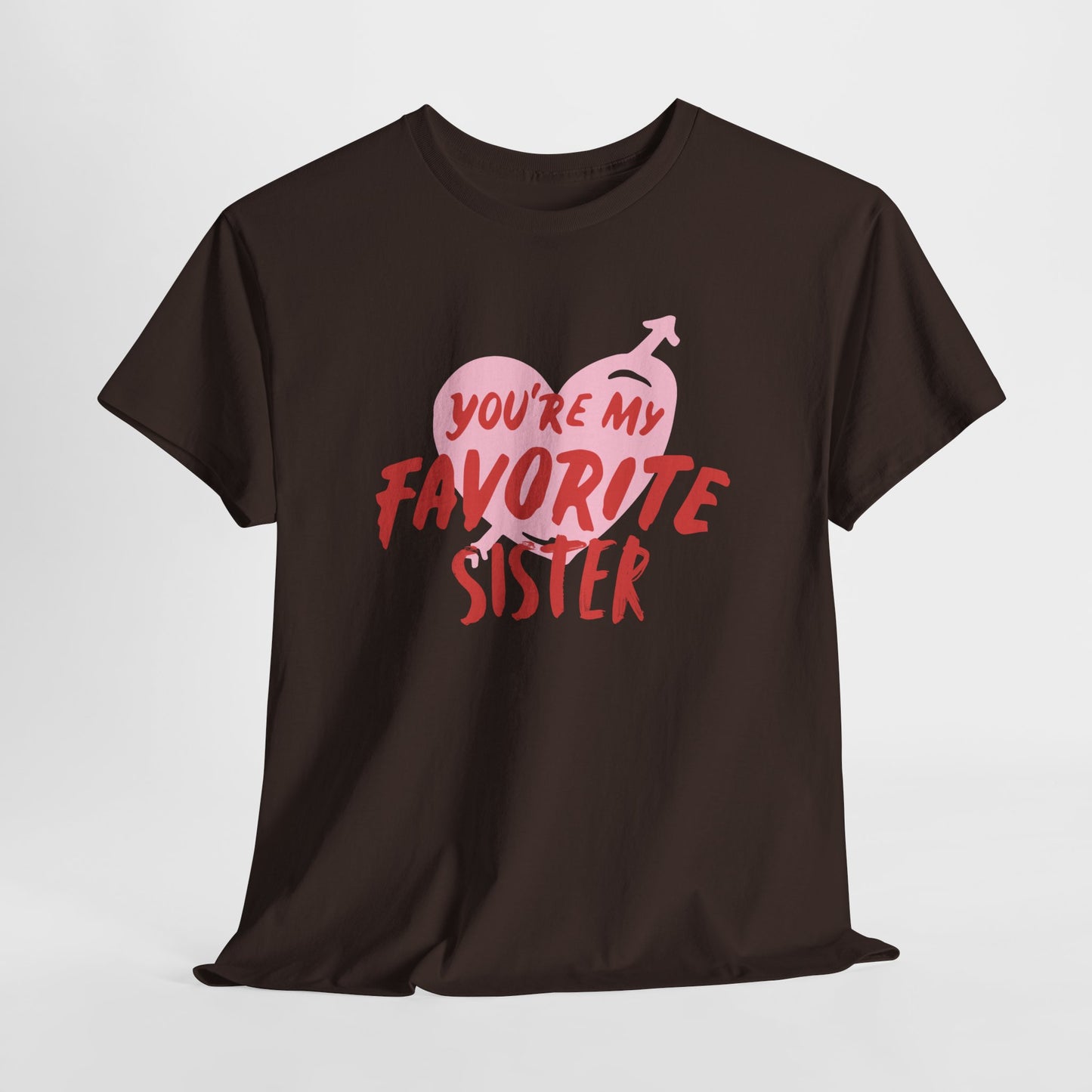Favorite Sister Heavy Cotton Tee