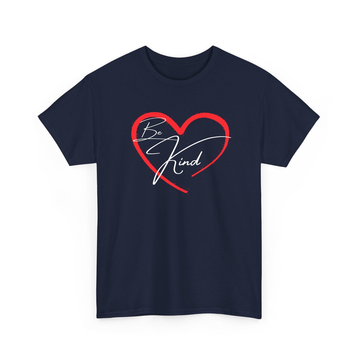 Be Kind Unisex Heavy Cotton Tee - Positive Message T-Shirt