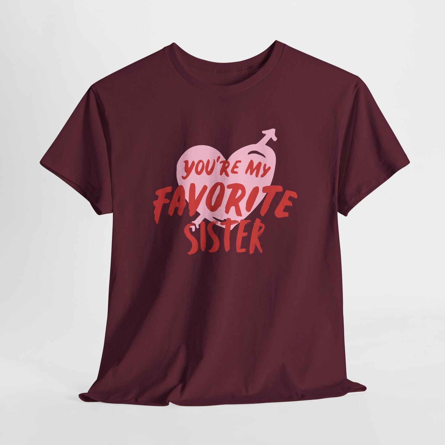Favorite Sister Heavy Cotton Tee