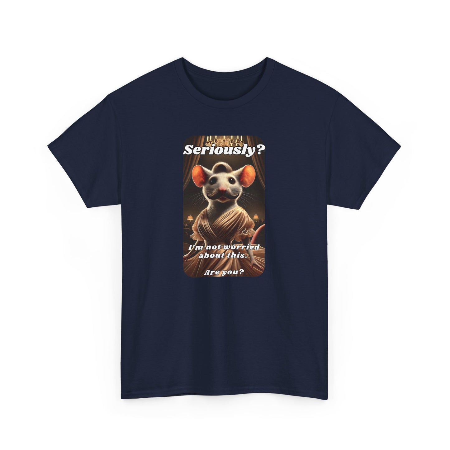 Trans Mouse Graphic Tee - "Seriously?"