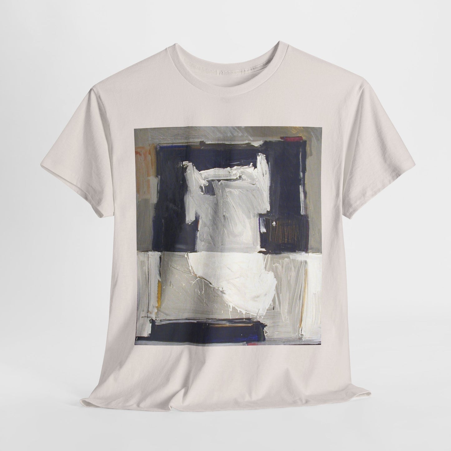 Artistic Abstract Design Unisex Heavy Cotton Tee - Casual Style for Art Lovers