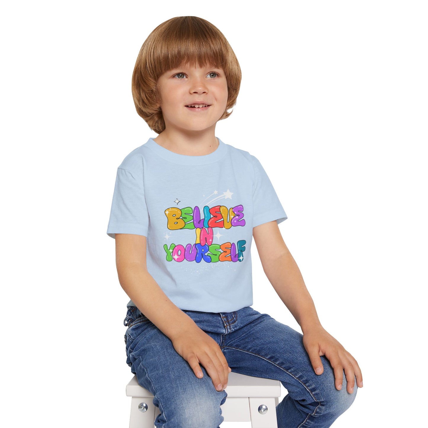 Toddler T-shirt - Believe in Yourself Design