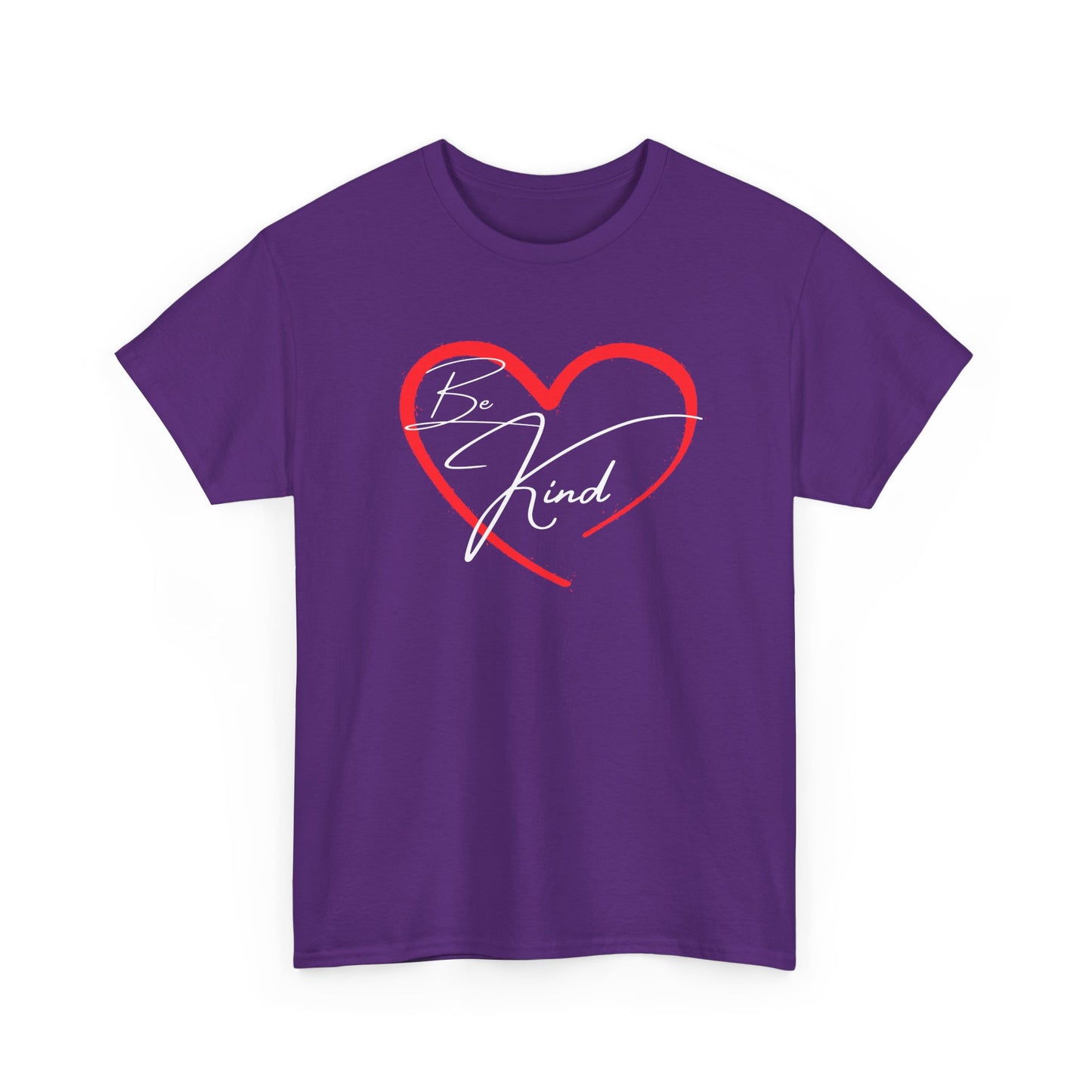 Be Kind Unisex Heavy Cotton Tee - Positive Message T-Shirt
