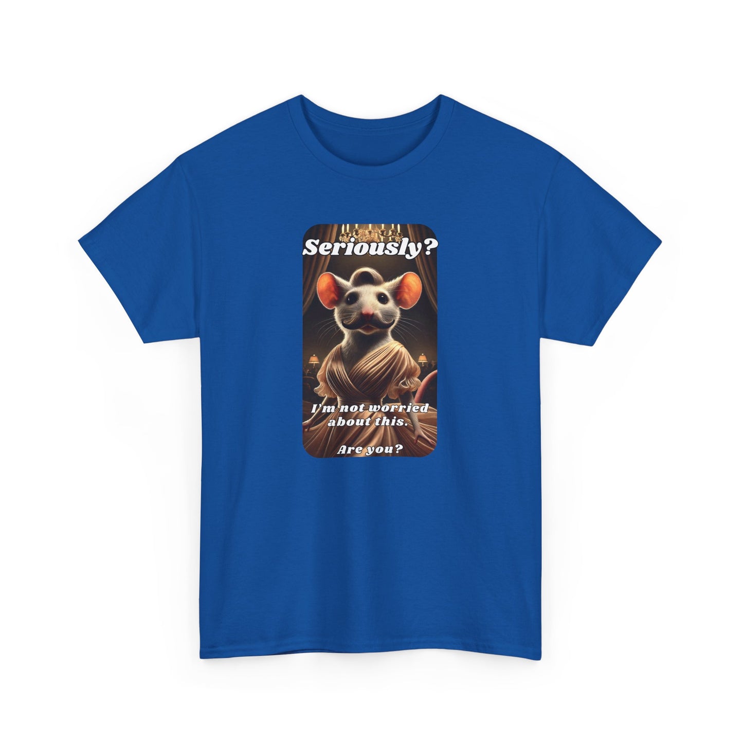 Trans Mouse Graphic Tee - "Seriously?"