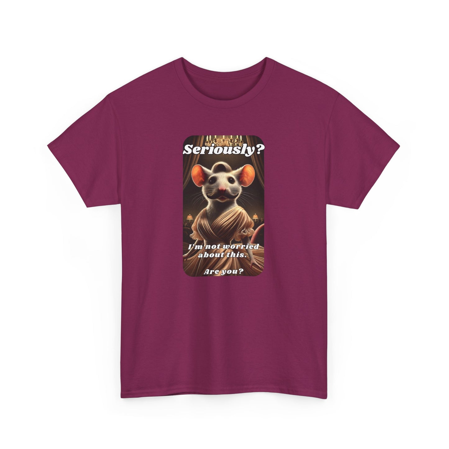 Trans Mouse Graphic Tee - "Seriously?"