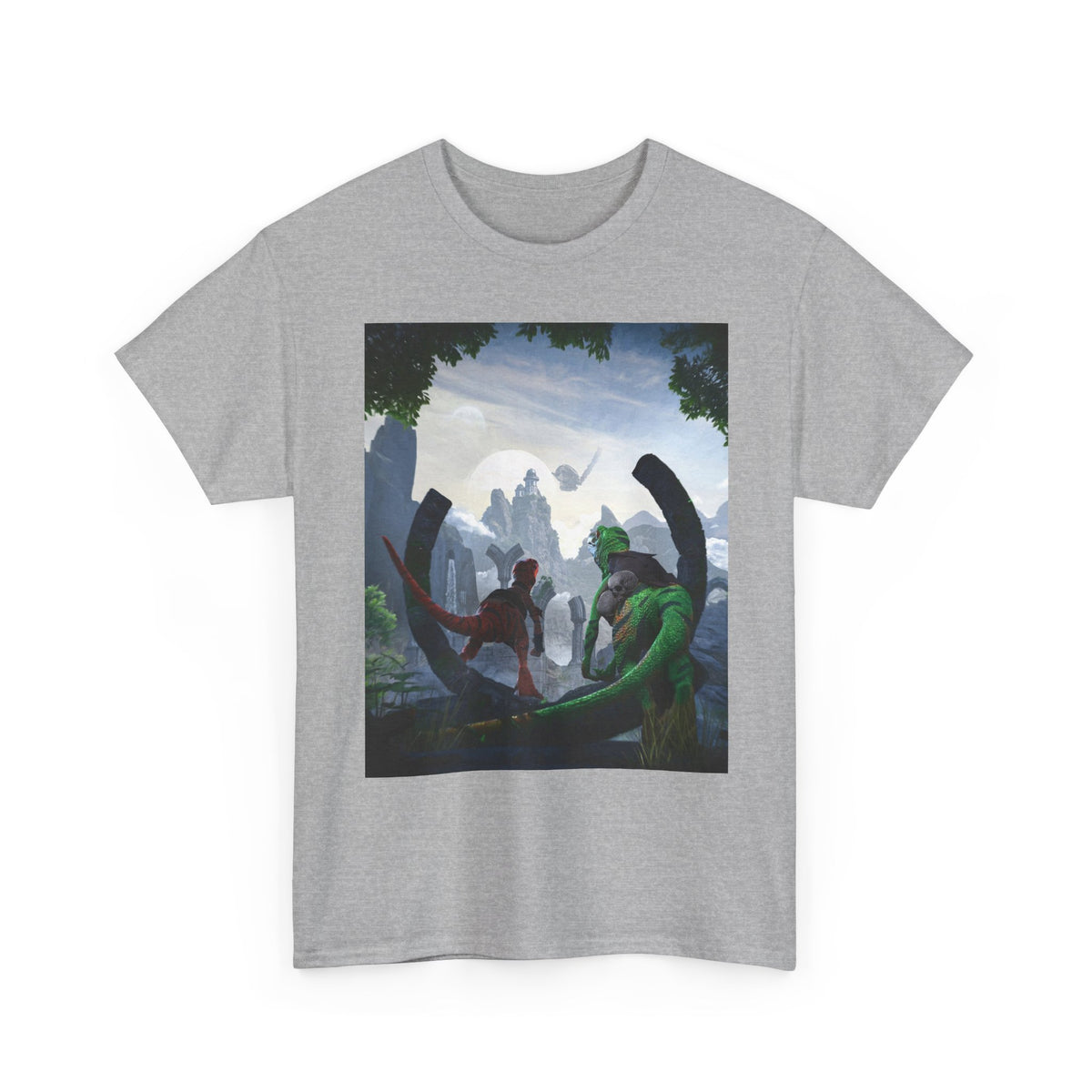 Secret of the Ombax Cover Art T‑Shirt – the Epic Journey Reaches the City