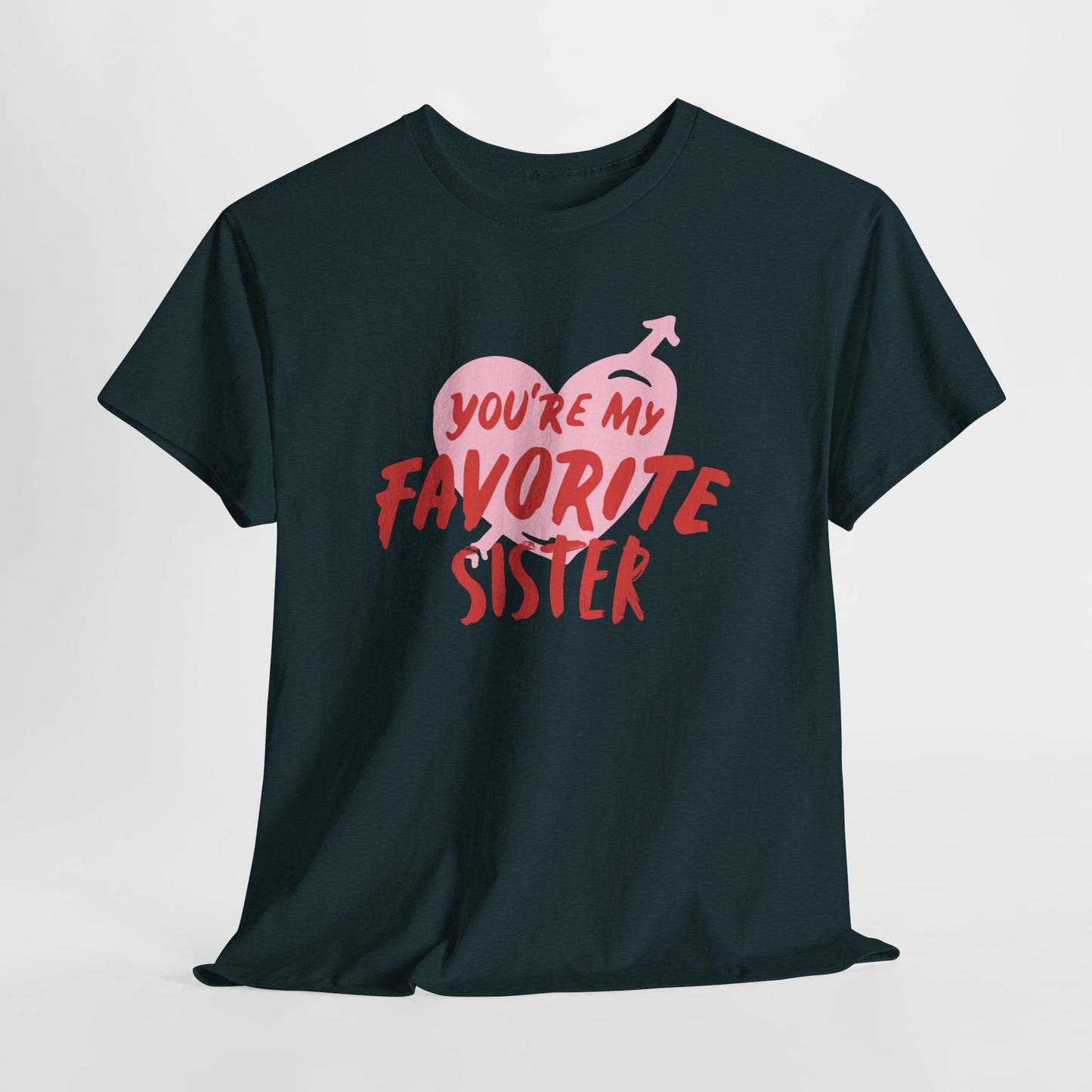 Favorite Sister Heavy Cotton Tee