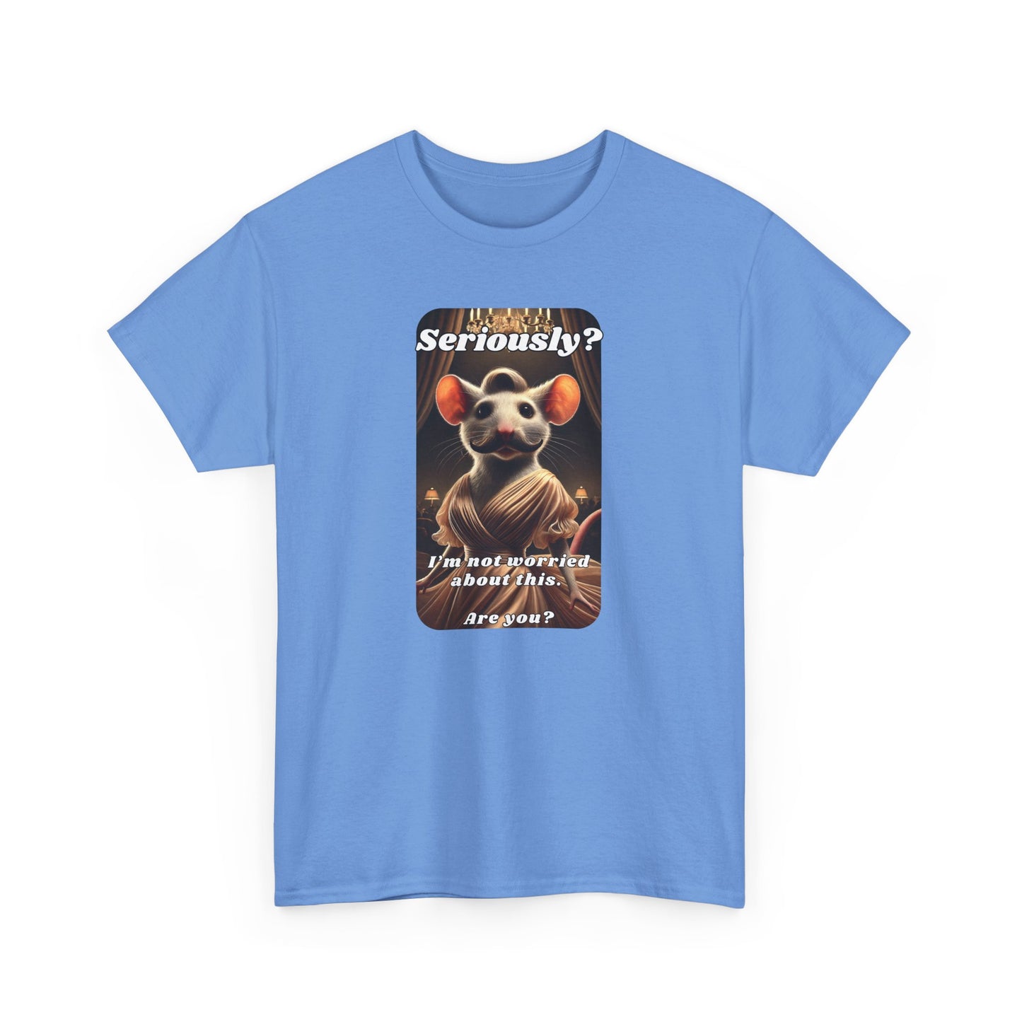 Trans Mouse Graphic Tee - "Seriously?"