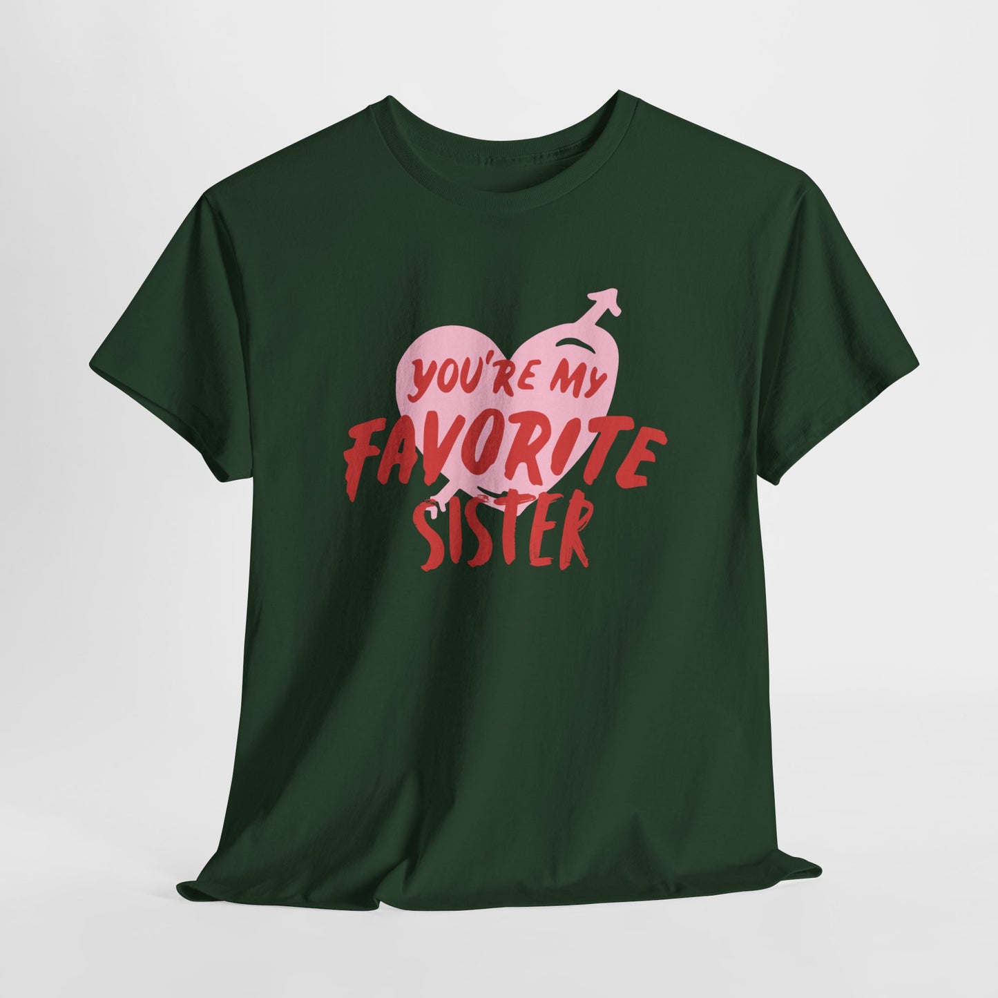 Favorite Sister Heavy Cotton Tee