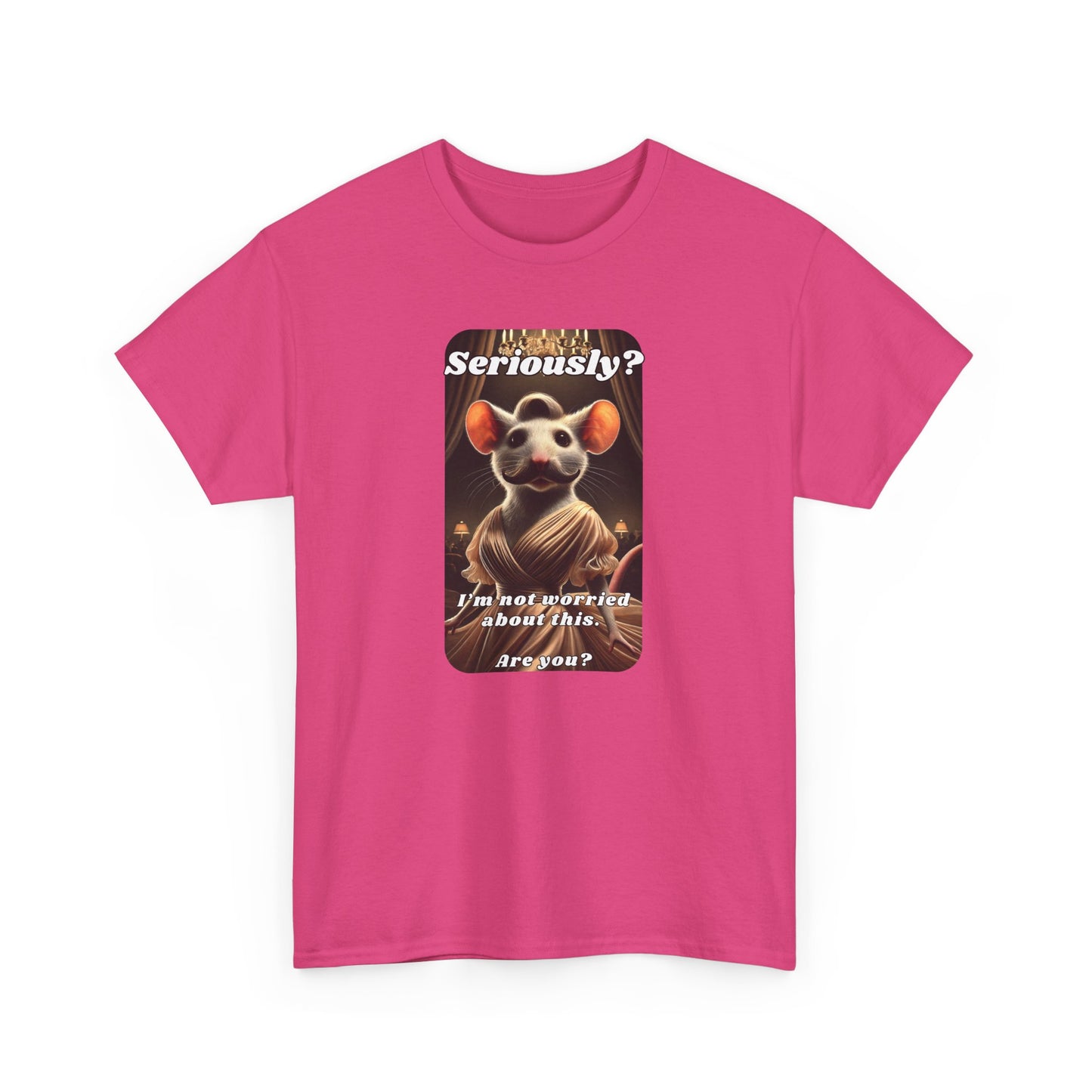 Trans Mouse Graphic Tee - "Seriously?"
