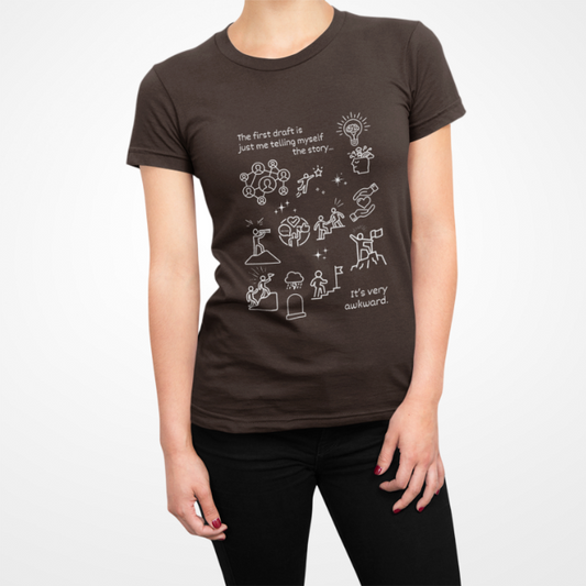 Tee My First Draft Story Unisex Tee
