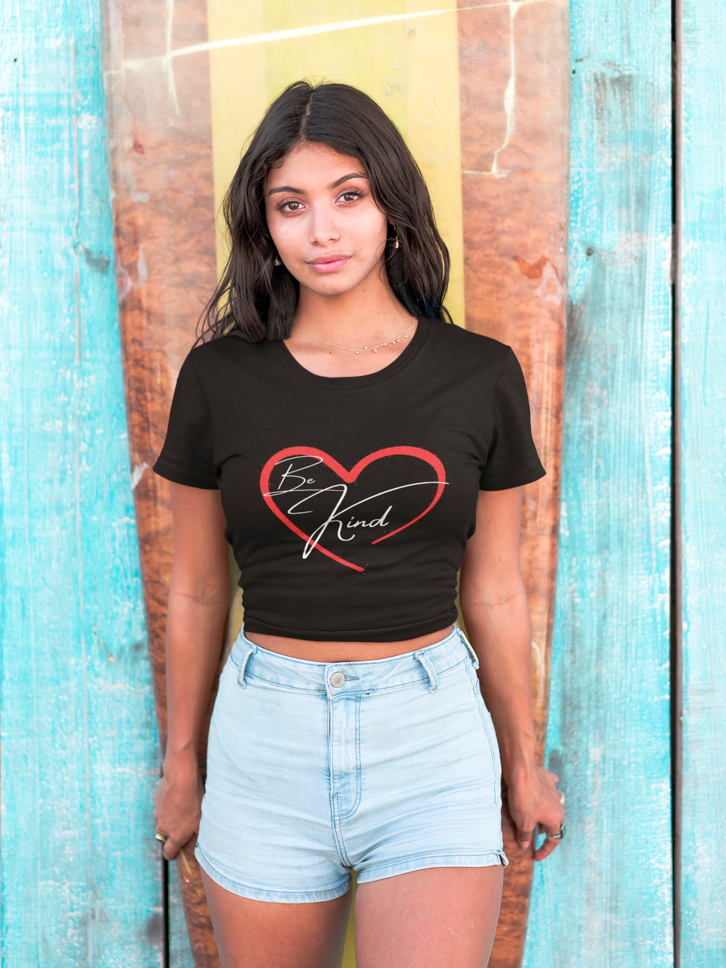 Be Kind Unisex Heavy Cotton Tee - Positive Message T-Shirt