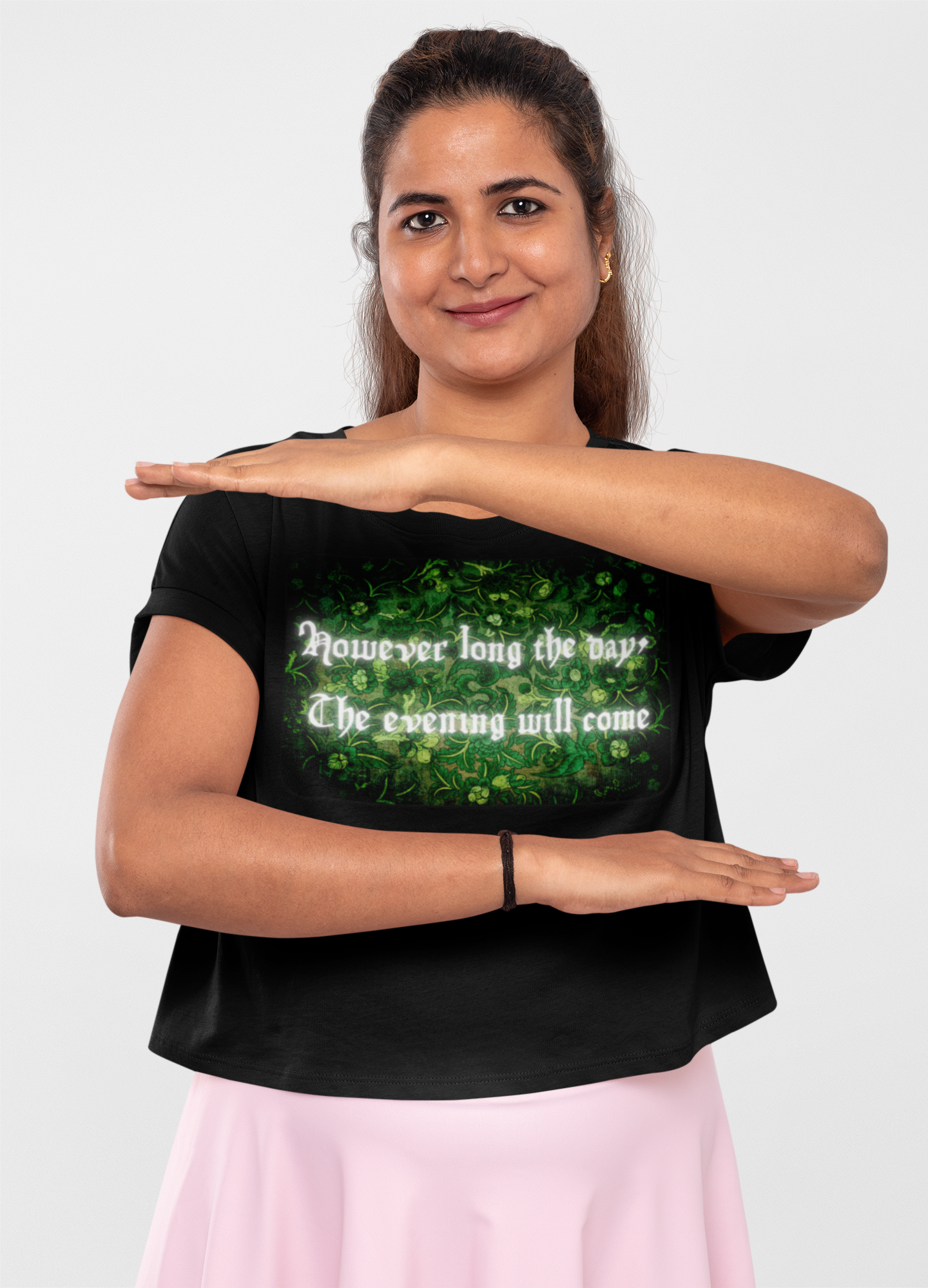 Evening Will Come Unisex Heavy Cotton Tee - Inspirational Quote T-Shirt
