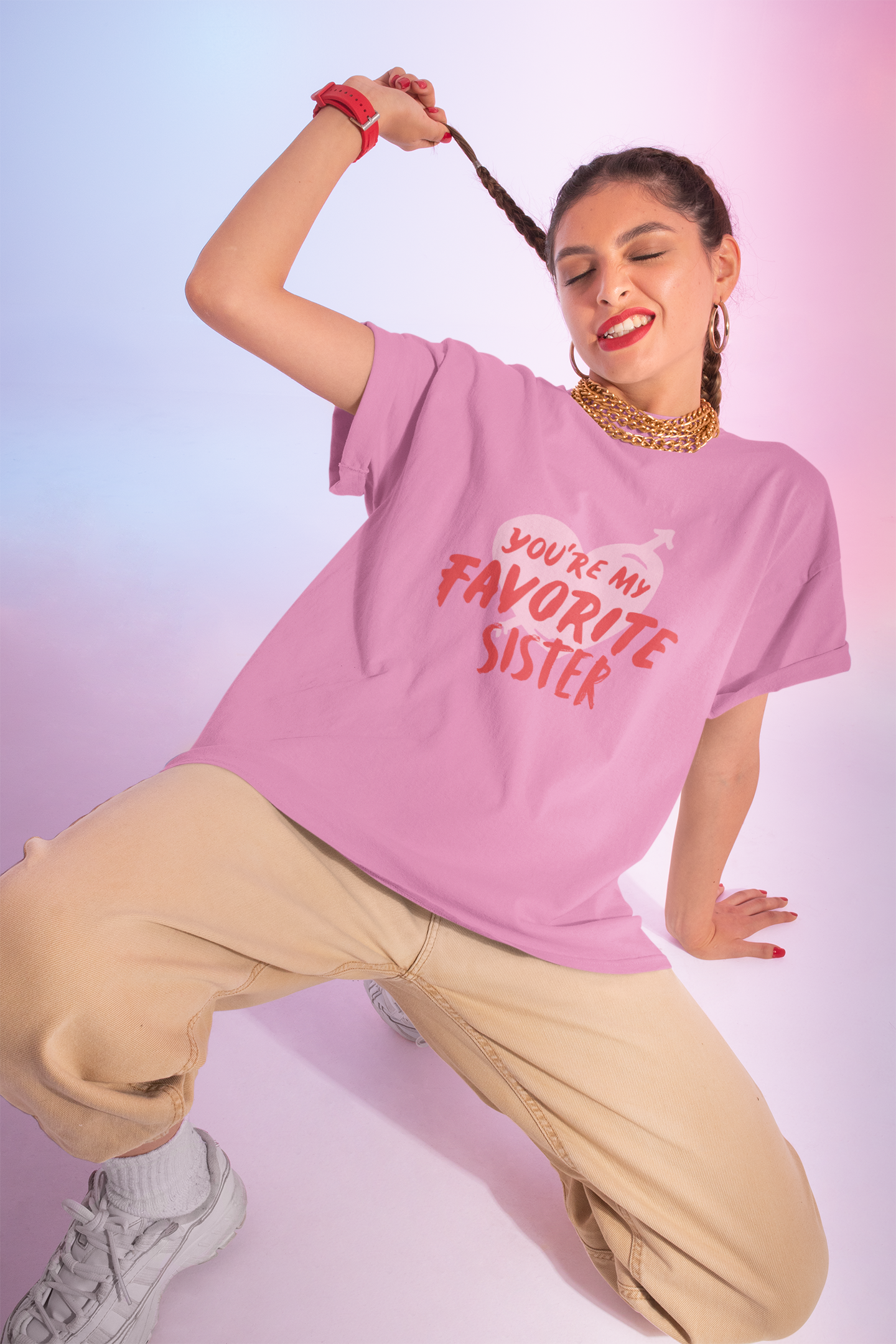 Favorite Sister Heavy Cotton Tee
