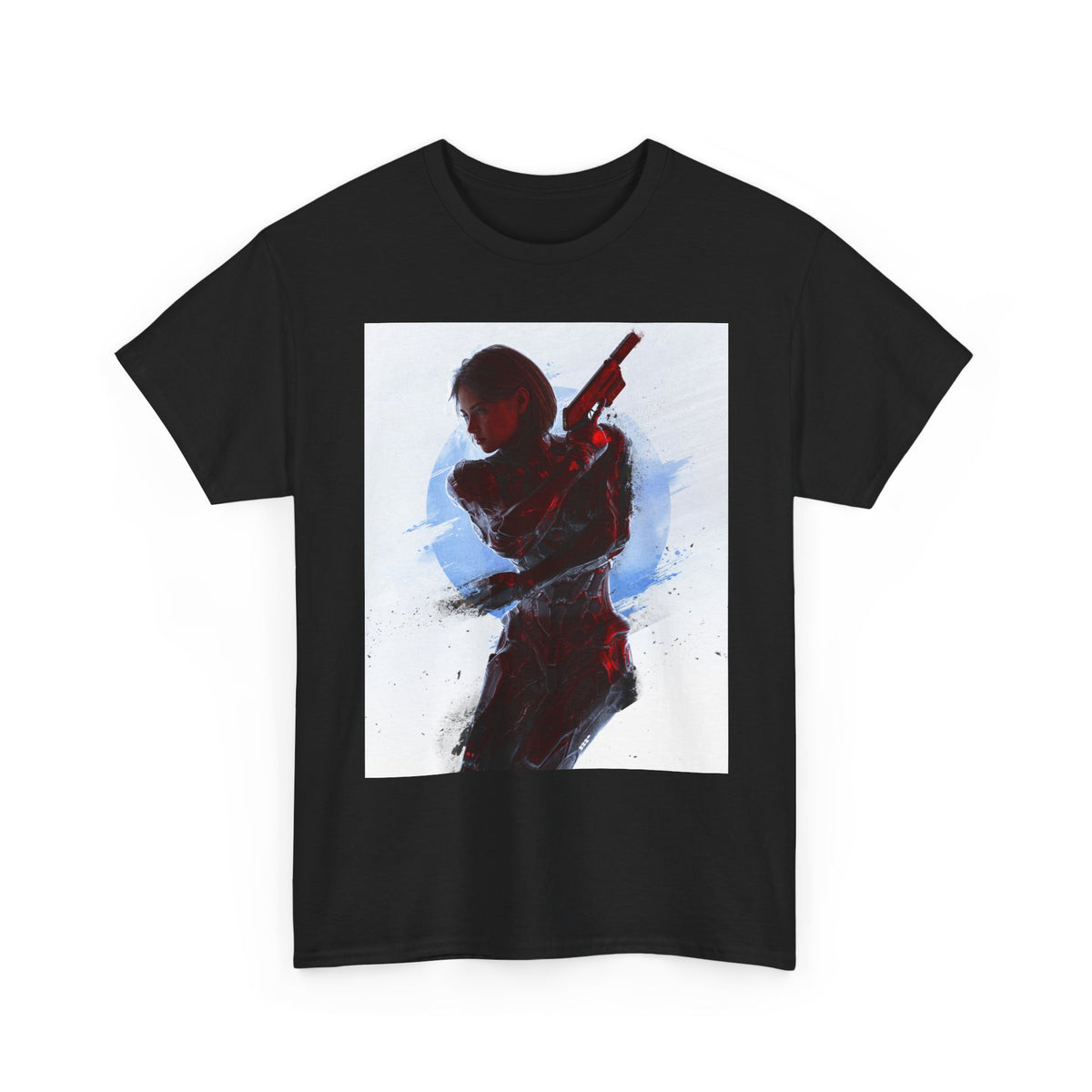 Miku O'Connor T-Shirt — Murder on a Monochrome World Cover Art Tee