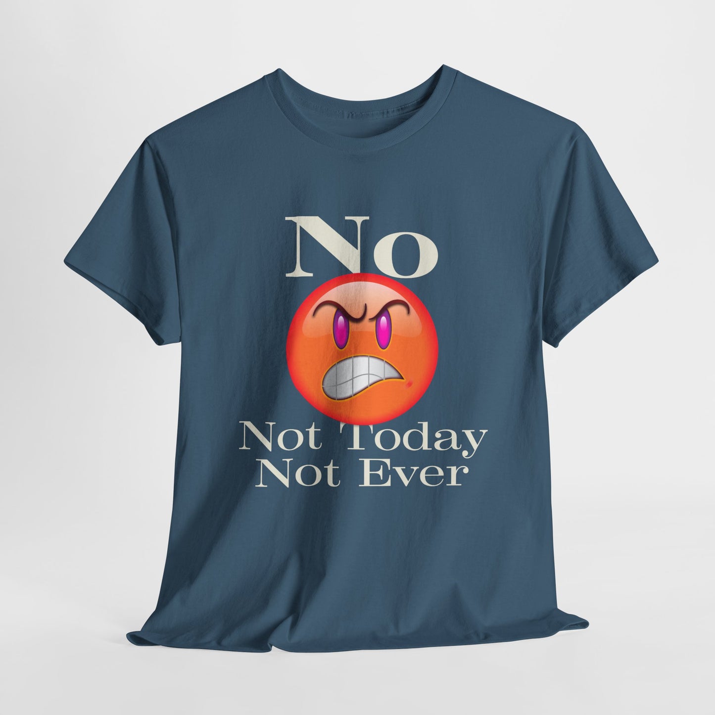 No Not Today Not Ever Unisex Heavy Cotton Tee